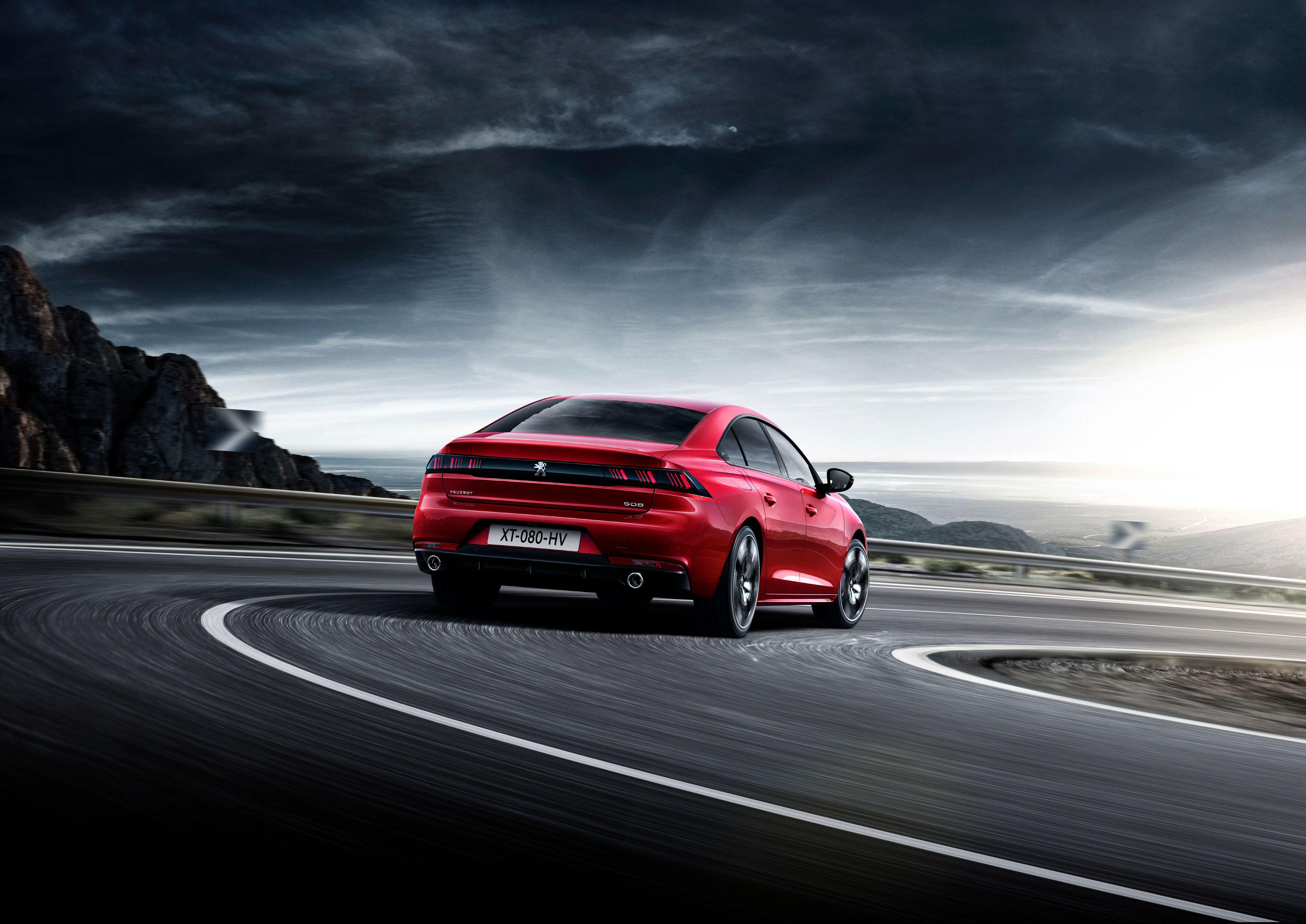 4096x2898 Peugeot 508 GT Rear, HD Cars, 4k Wallpaper, Image, Background, Photo and Picture