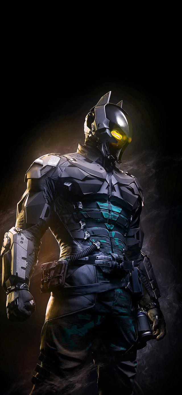 640x1385 Arkham Night Dark Hero Batman Digital Illust Art iPhone X Wallpaper Free Download