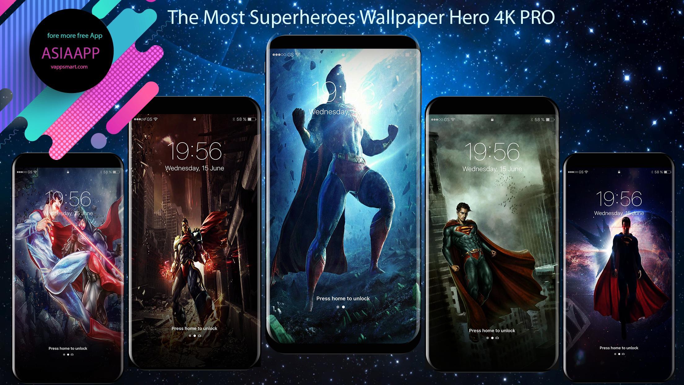 2208x1242 Super Wallpaper Hero HDK Lockscreen for Android