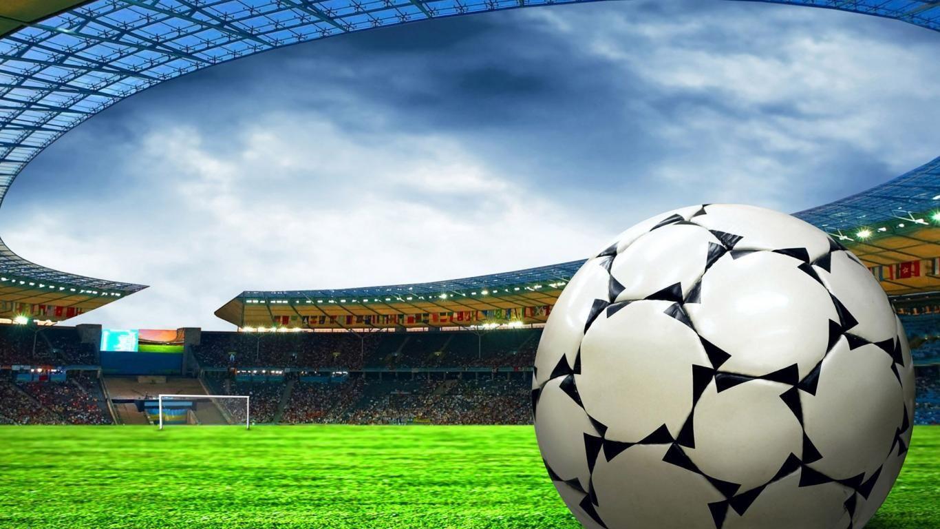 1366x768 Football Wallpaper 11. Soccer Ball, Football Stadiums, Sports Wallpaper