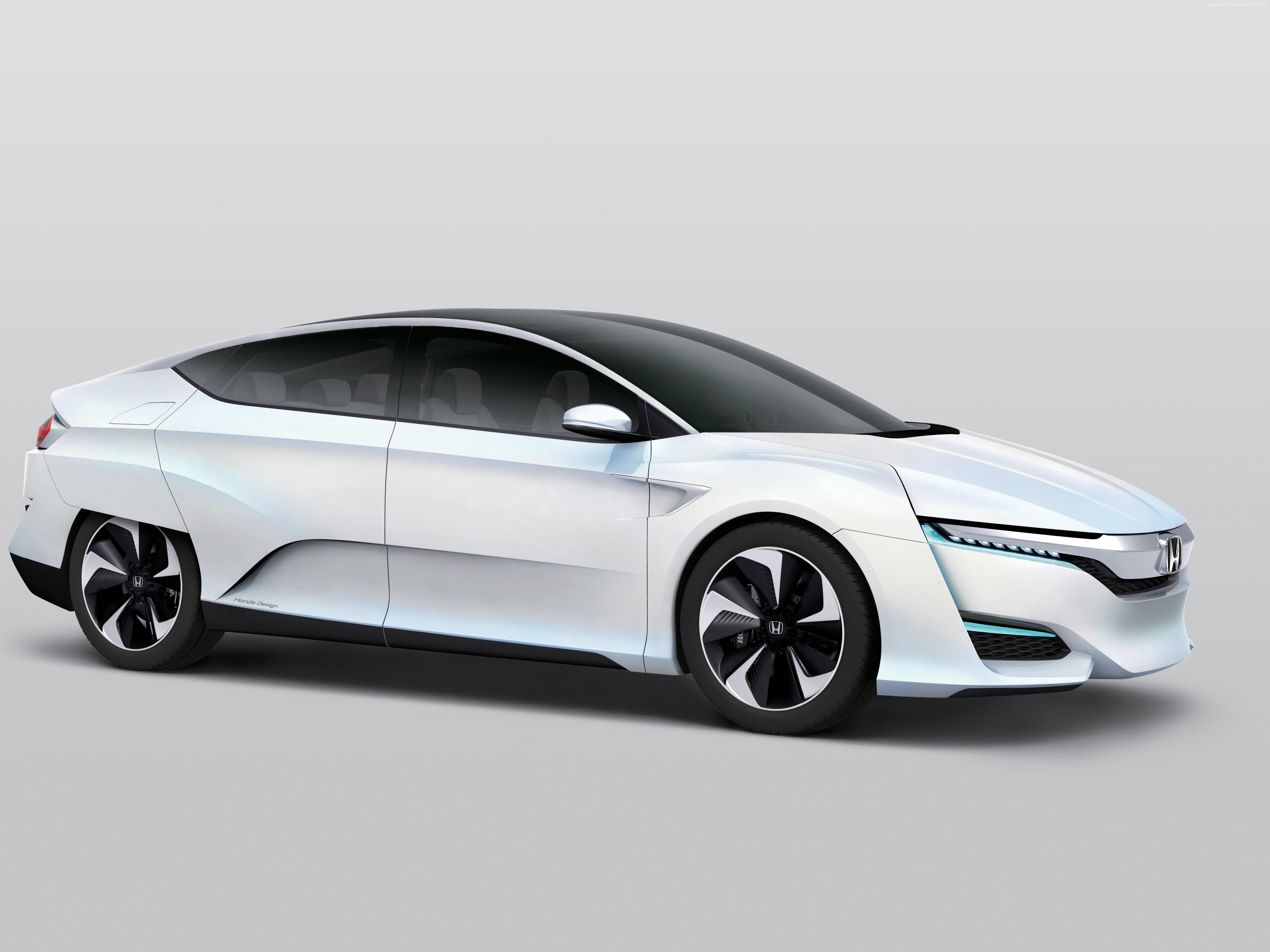 4667x3500 White BMW concept car HD wallpaper