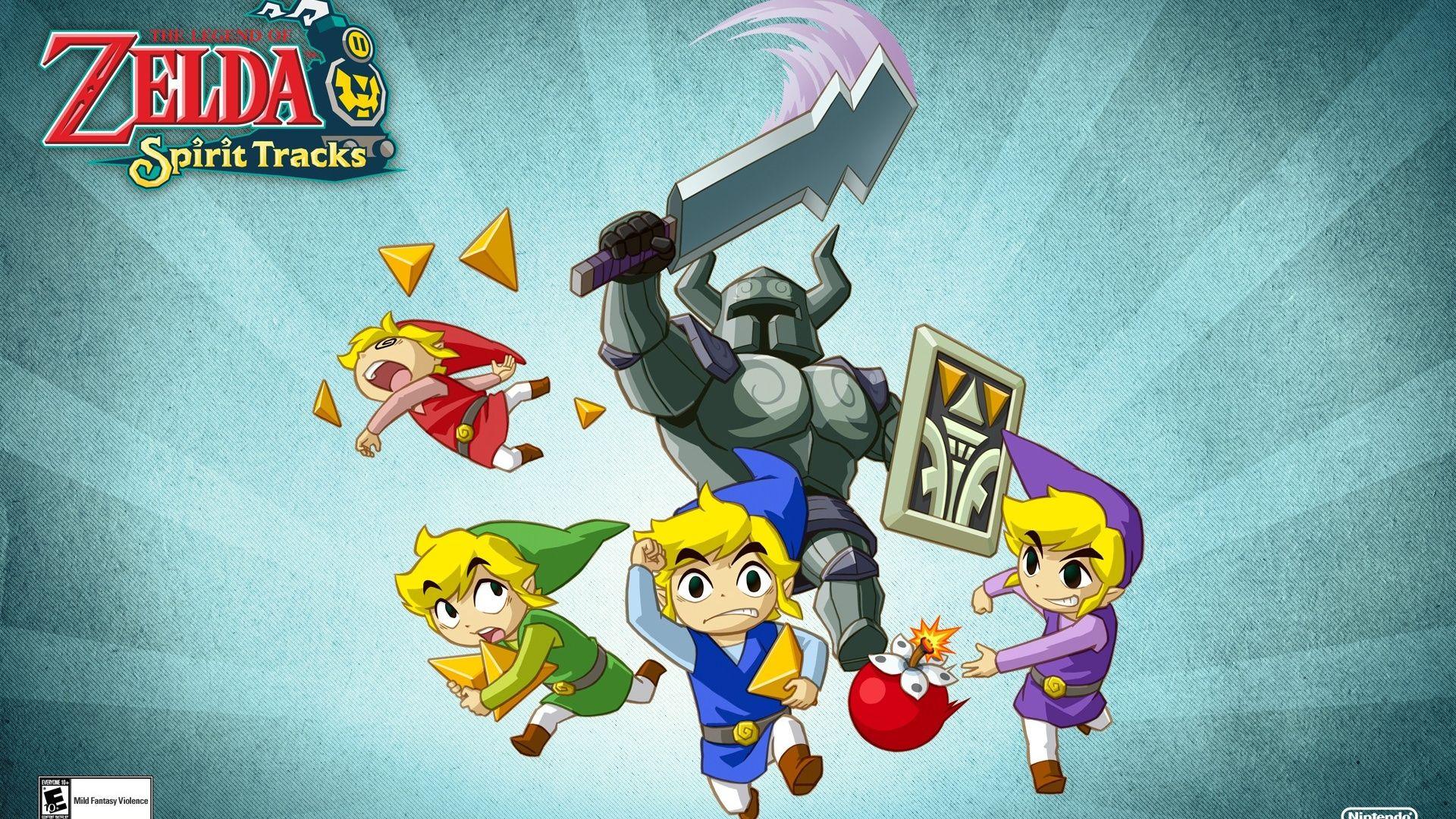 1920x1080 Legend of Zelda: Spirit Tracks desktop PC and Mac wallpaper