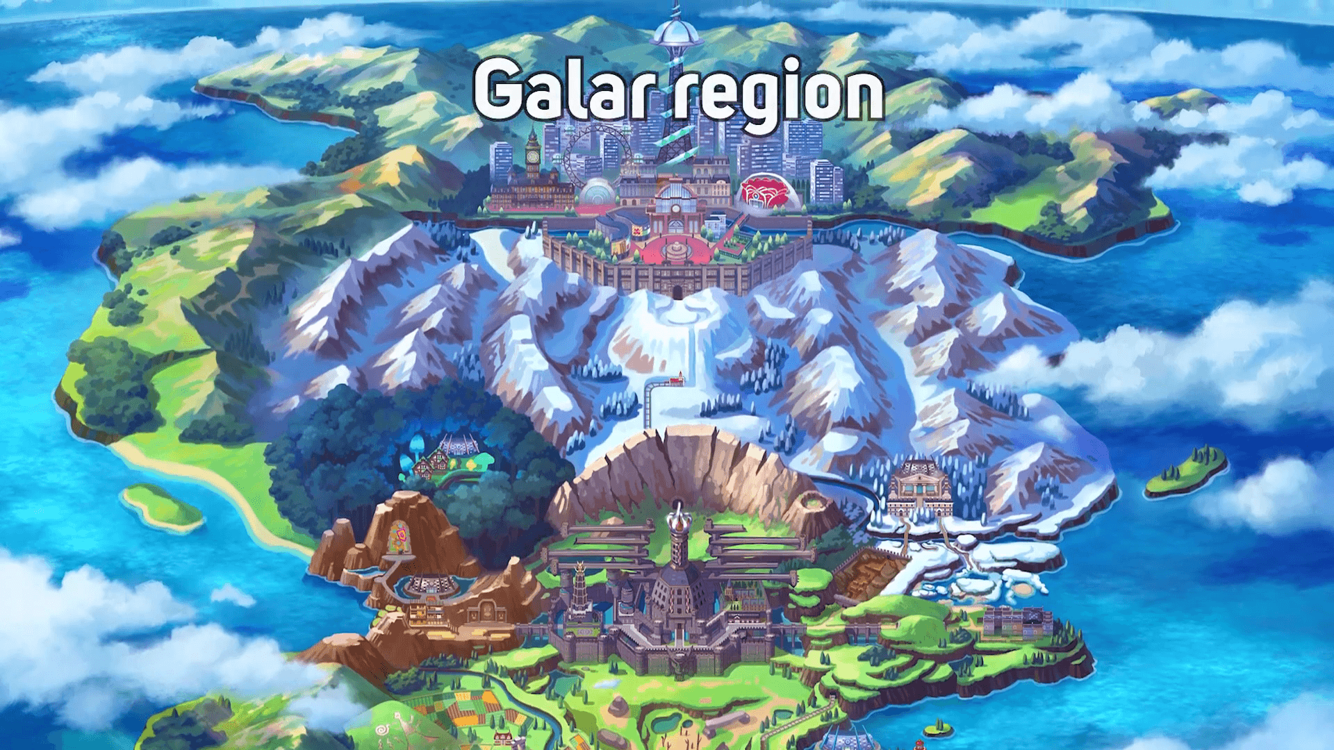 1920x1080 Pokemon Galar Region Wallpaper