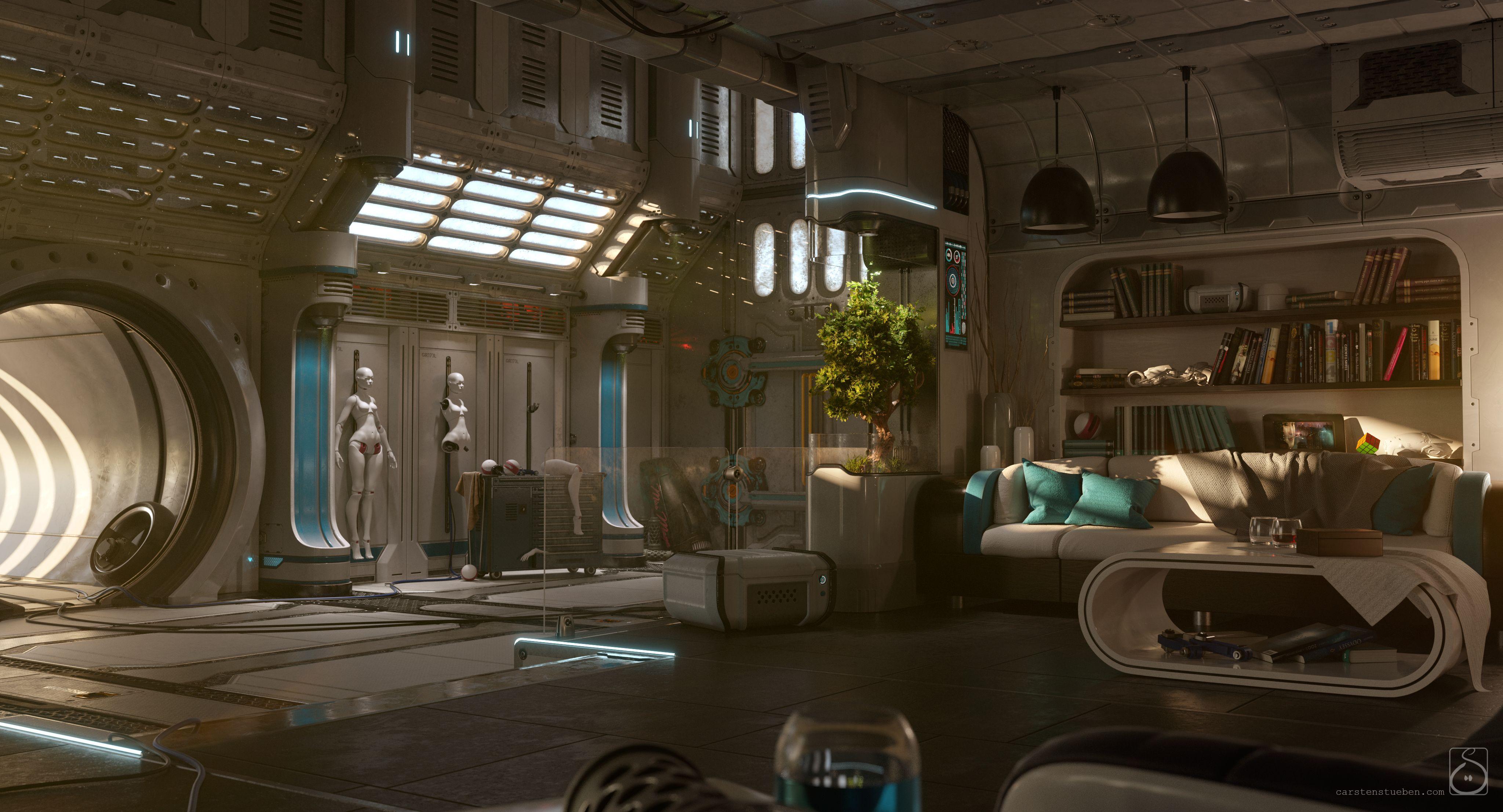 spaceship house interior        <h3 class=