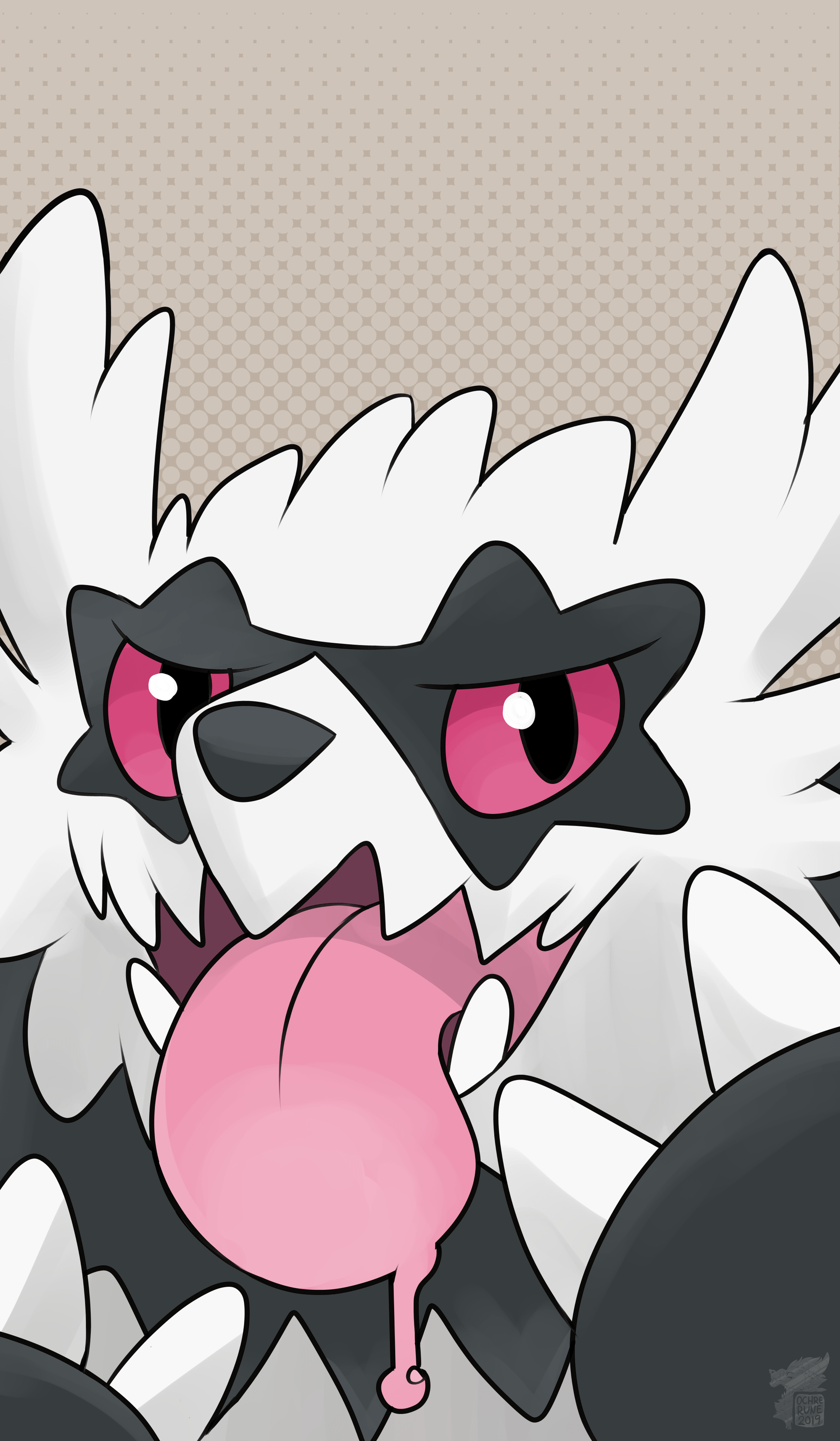 2240x3840 Galarian Zigzagoon Wallpaper