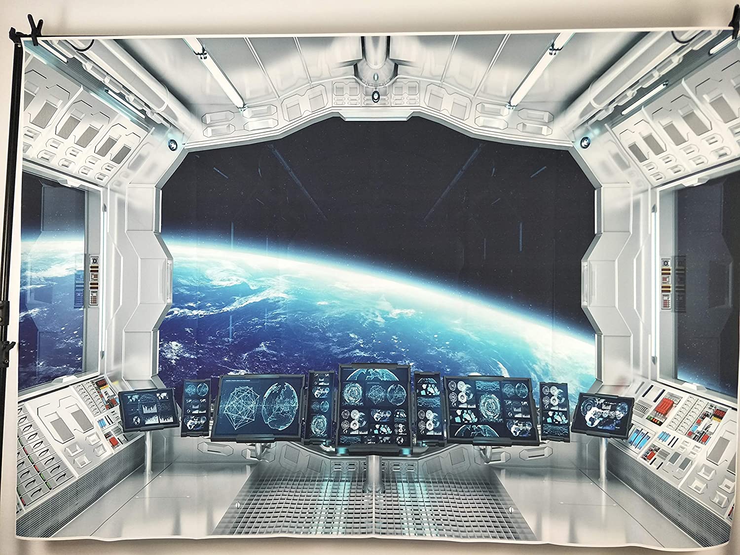 Zoom Space Station Virtual Background