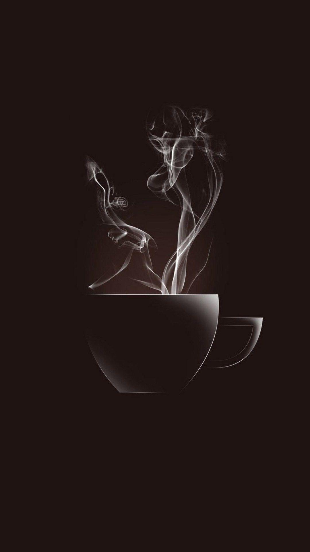 1080x1920 Minimal Hot Coffee Cup Android Wallpaper free download