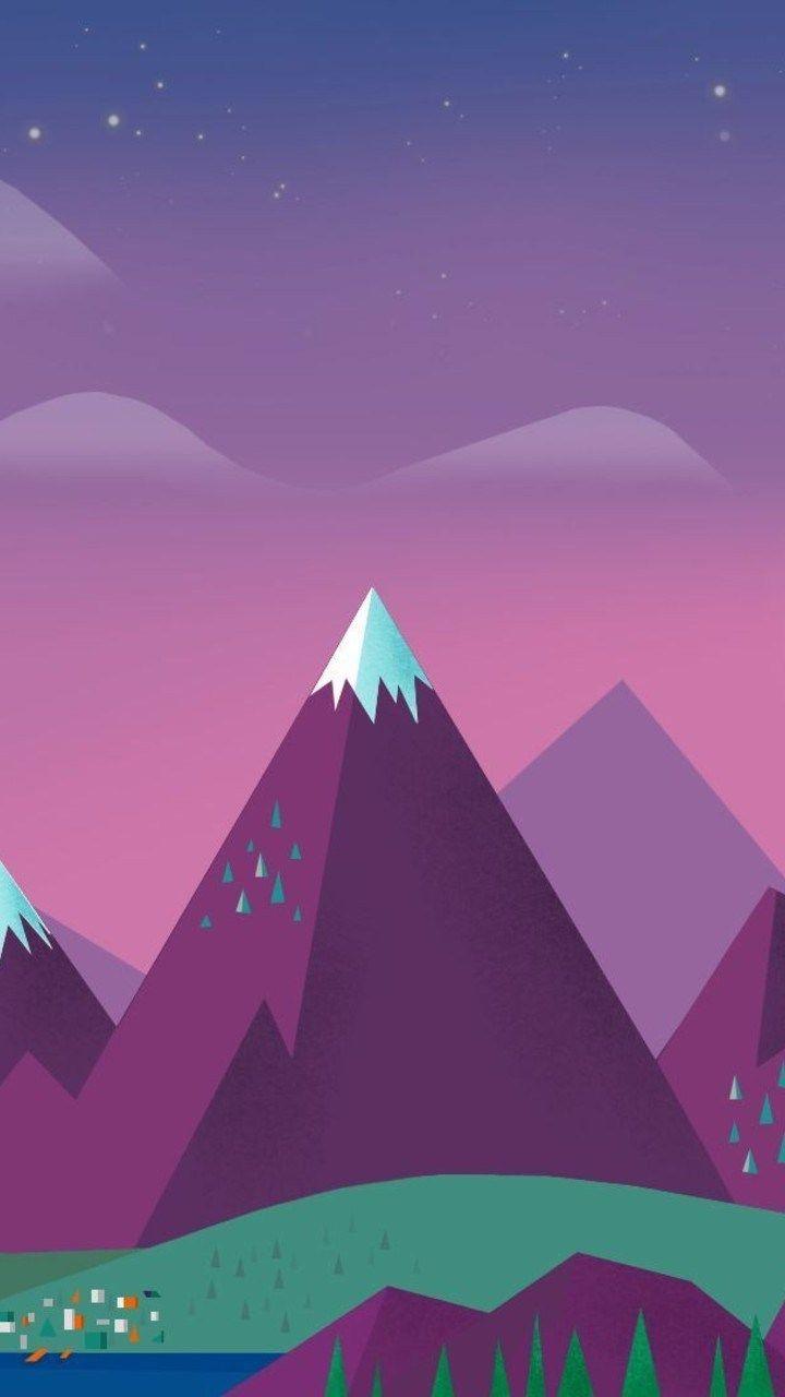 720x1280 Aesthetic Pixel Art Minimal Nature Scenery Android Wallpaper ⋆ Traxzee