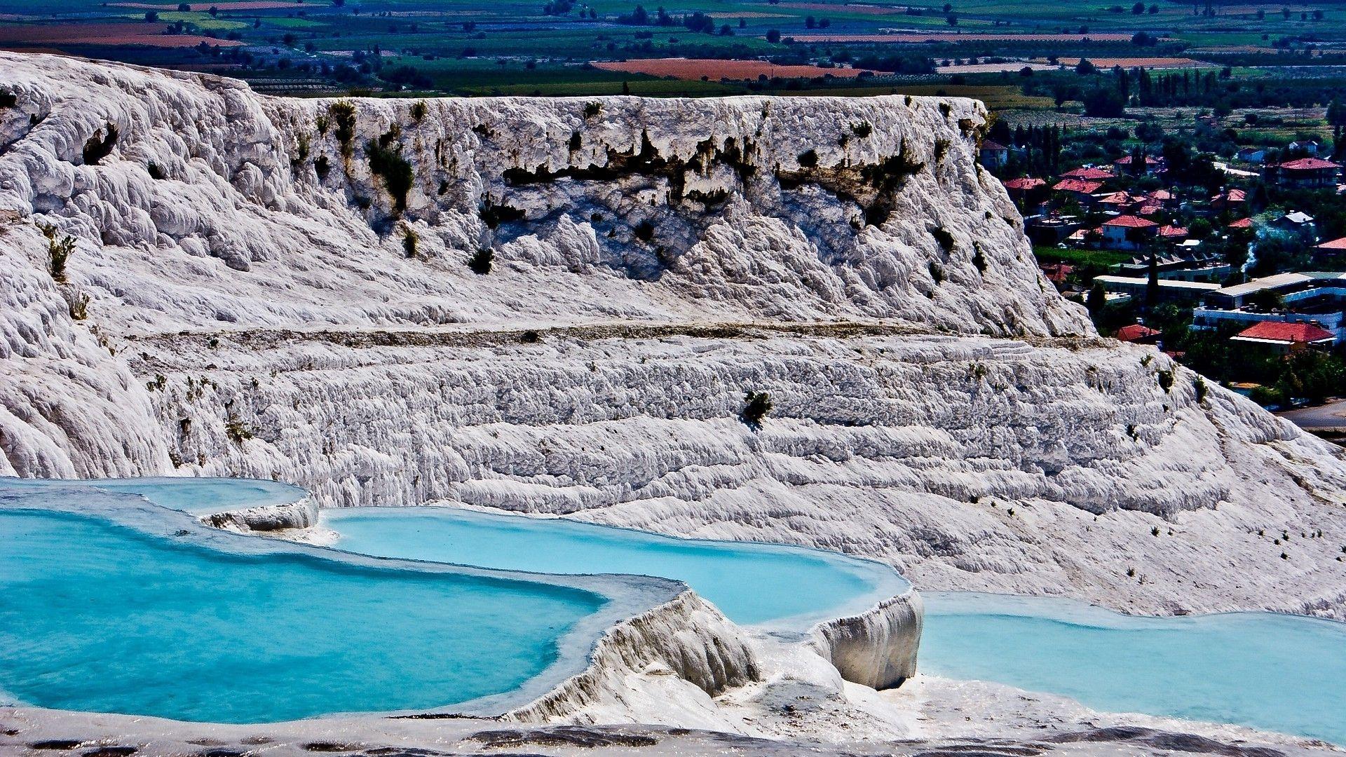 Pamukkale Wallpapers - Top Free Pamukkale Backgrounds - WallpaperAccess
