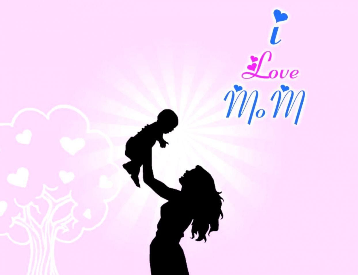 1243x955 Love U Mother Wallpaper