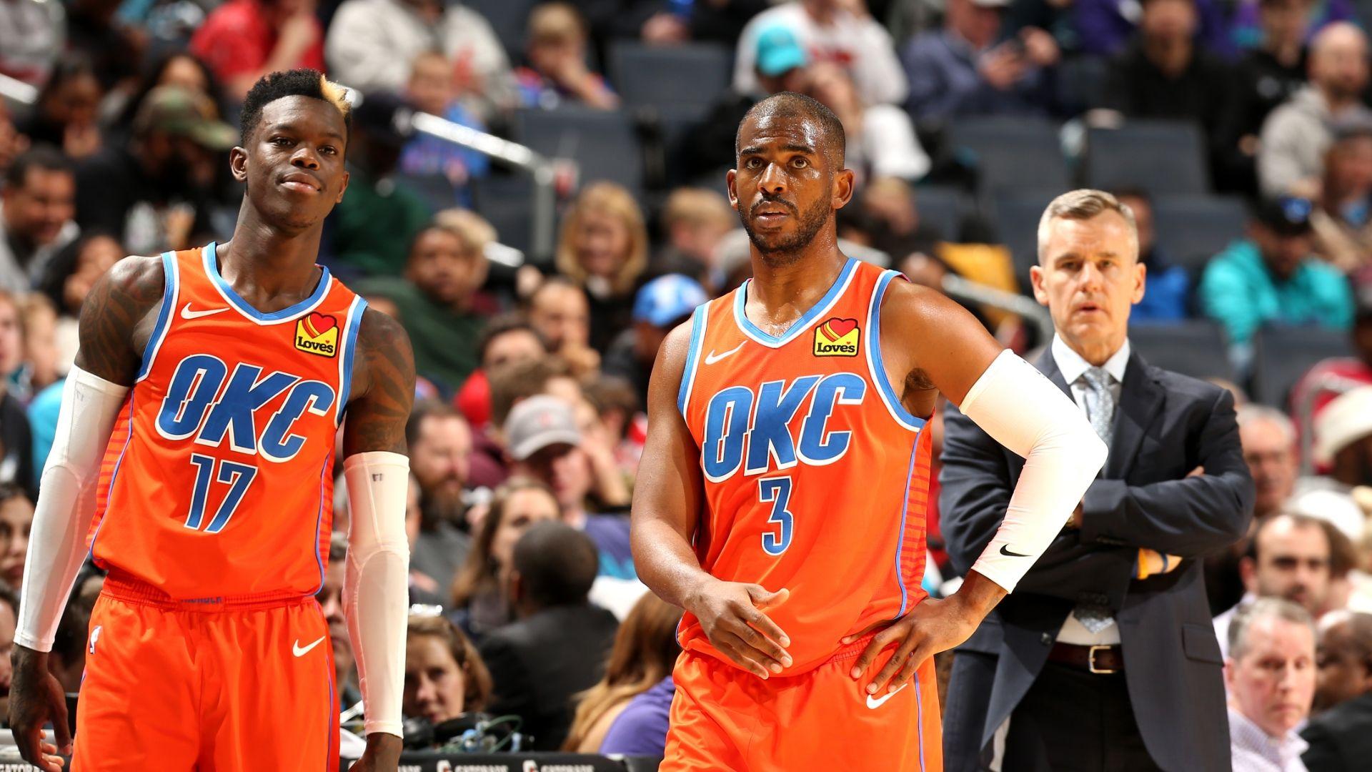 1920x1080 Chris Paul And Dennis Schroder Star In OKC Thunder's 18 Point Comeback Road Win In Boston. NBA.com Australia. The Official Site Of