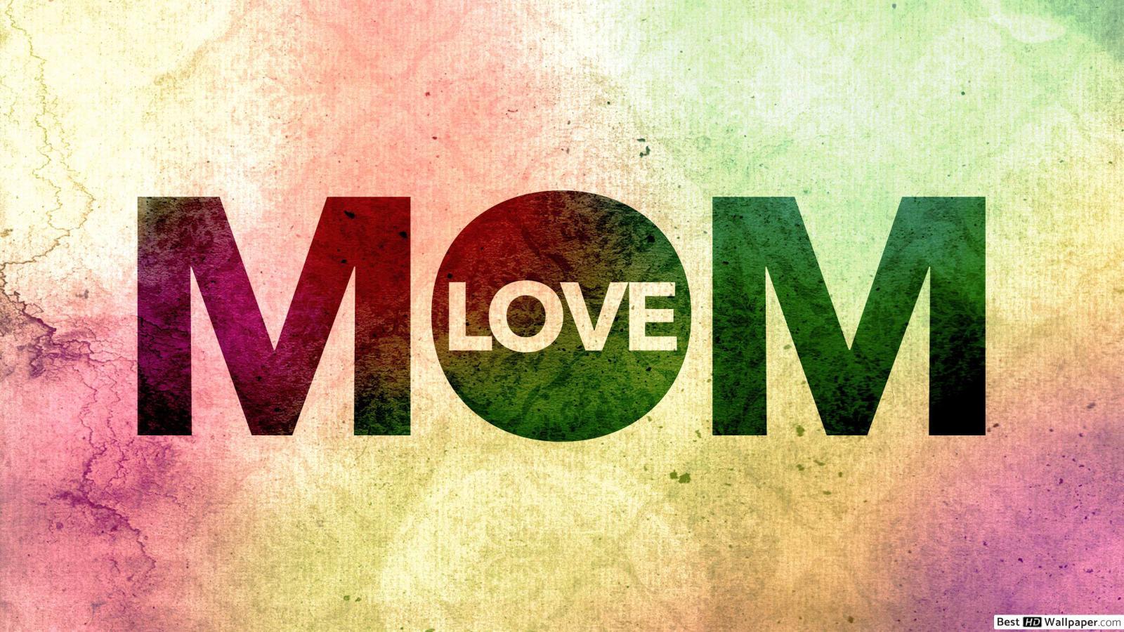 1600x900 Love You Mom HD wallpaper download