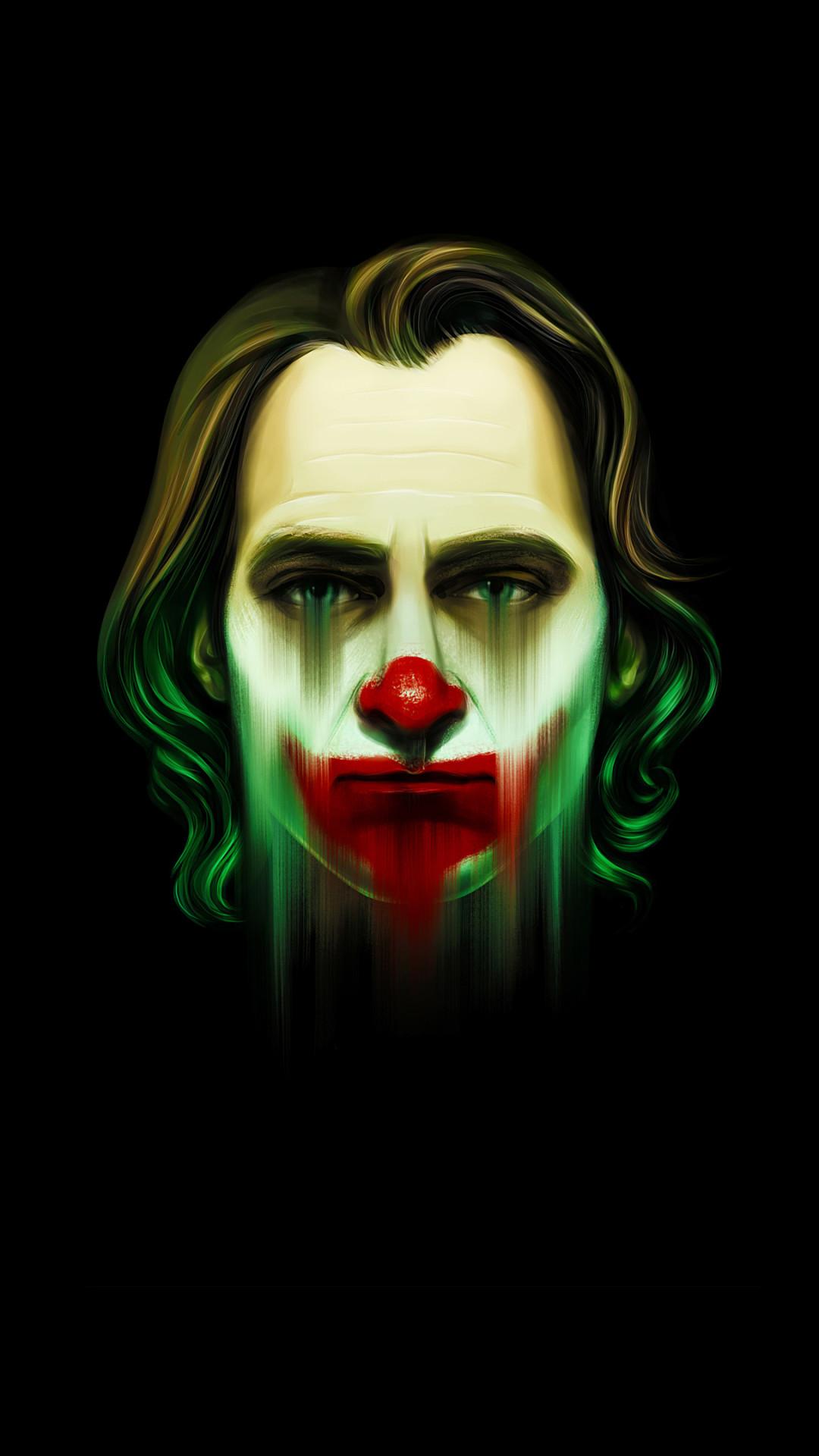 1080x1920 Joaquin Phoenix Joker Dark Minimal 4k Mobile Wallpaper (iPhone, Android, Samsung, Pixel, Xiaomi)