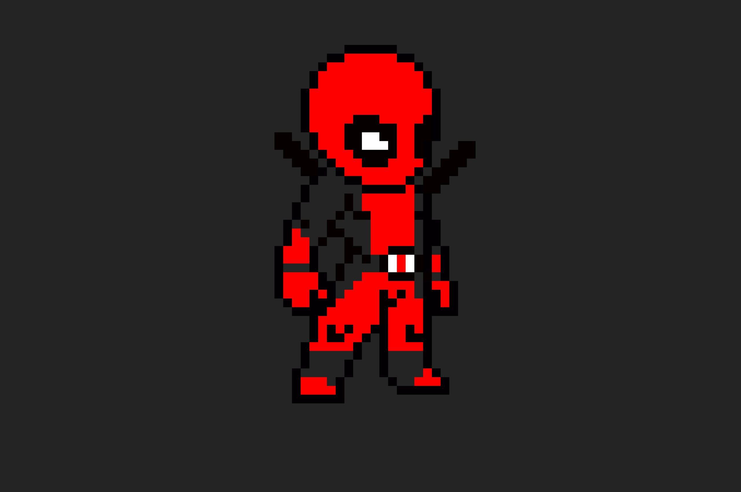 2560x1700 Deadpool 8 Bit Art Chromebook Pixel HD 4k Wallpaper, Image, Background, Photo and Picture