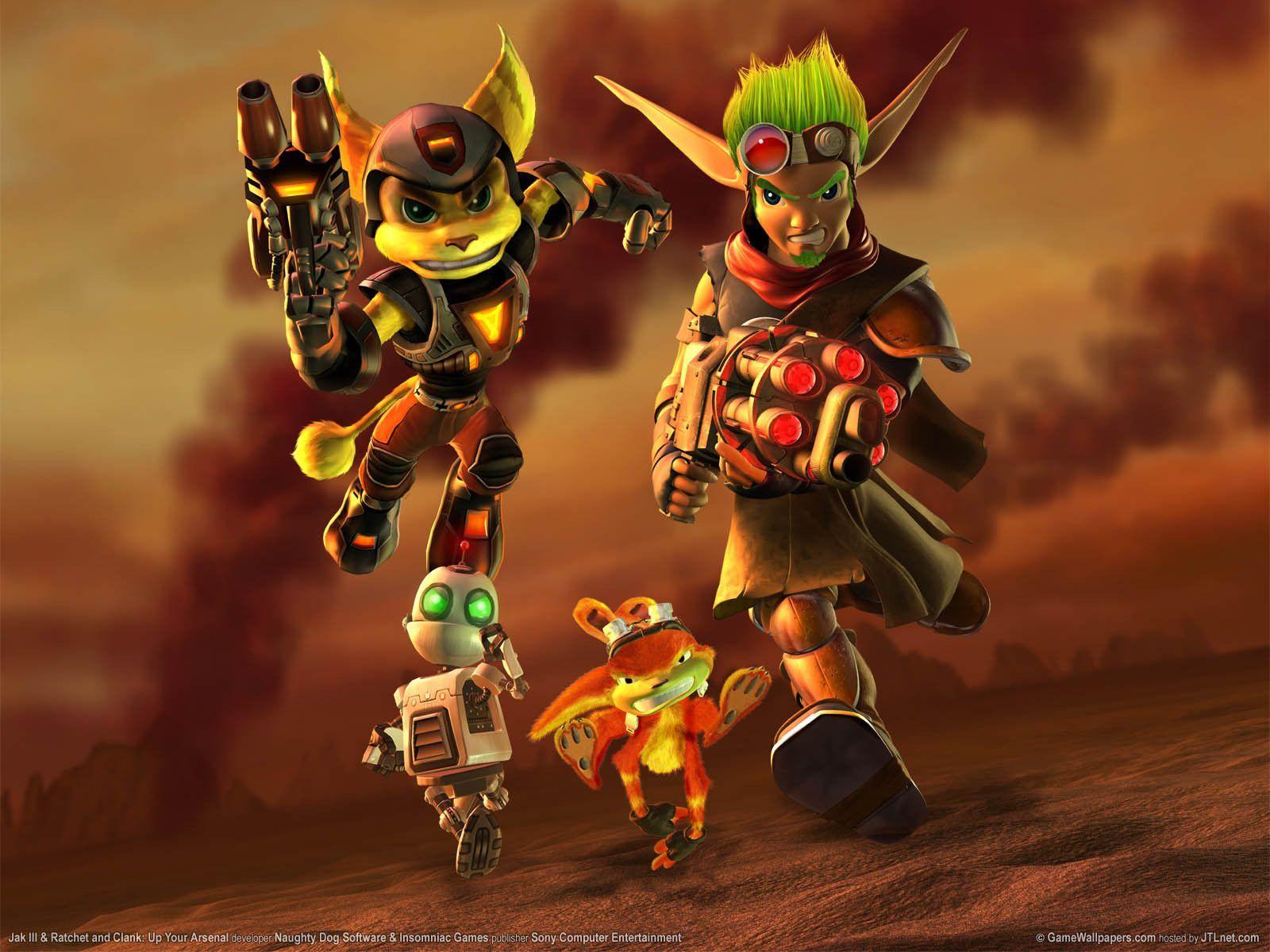 1600x1200 funkyrach01 Hình nền: Jak and Daxter - Ratchet and Clank, 2020