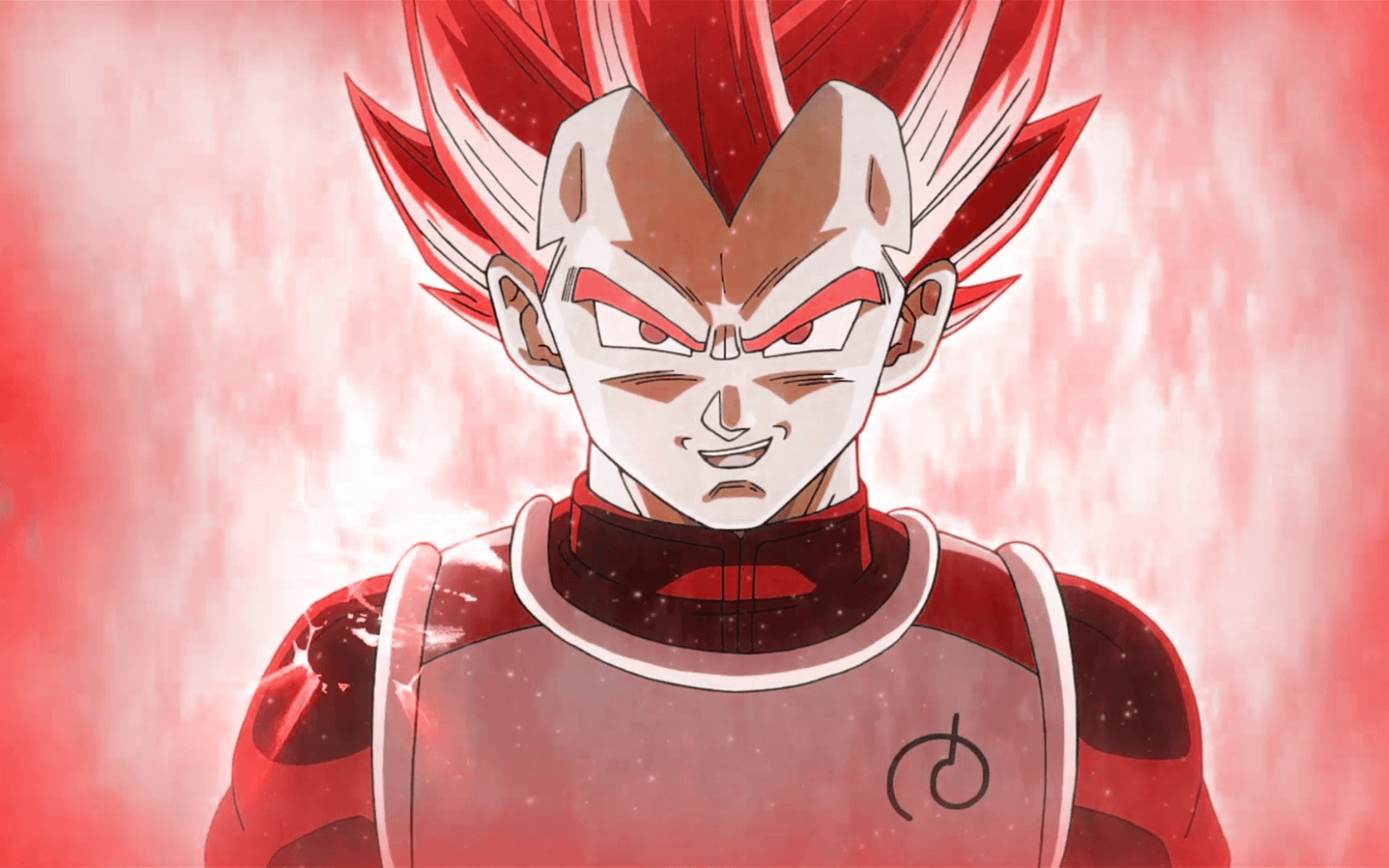 dragon ball z vegeta red hair