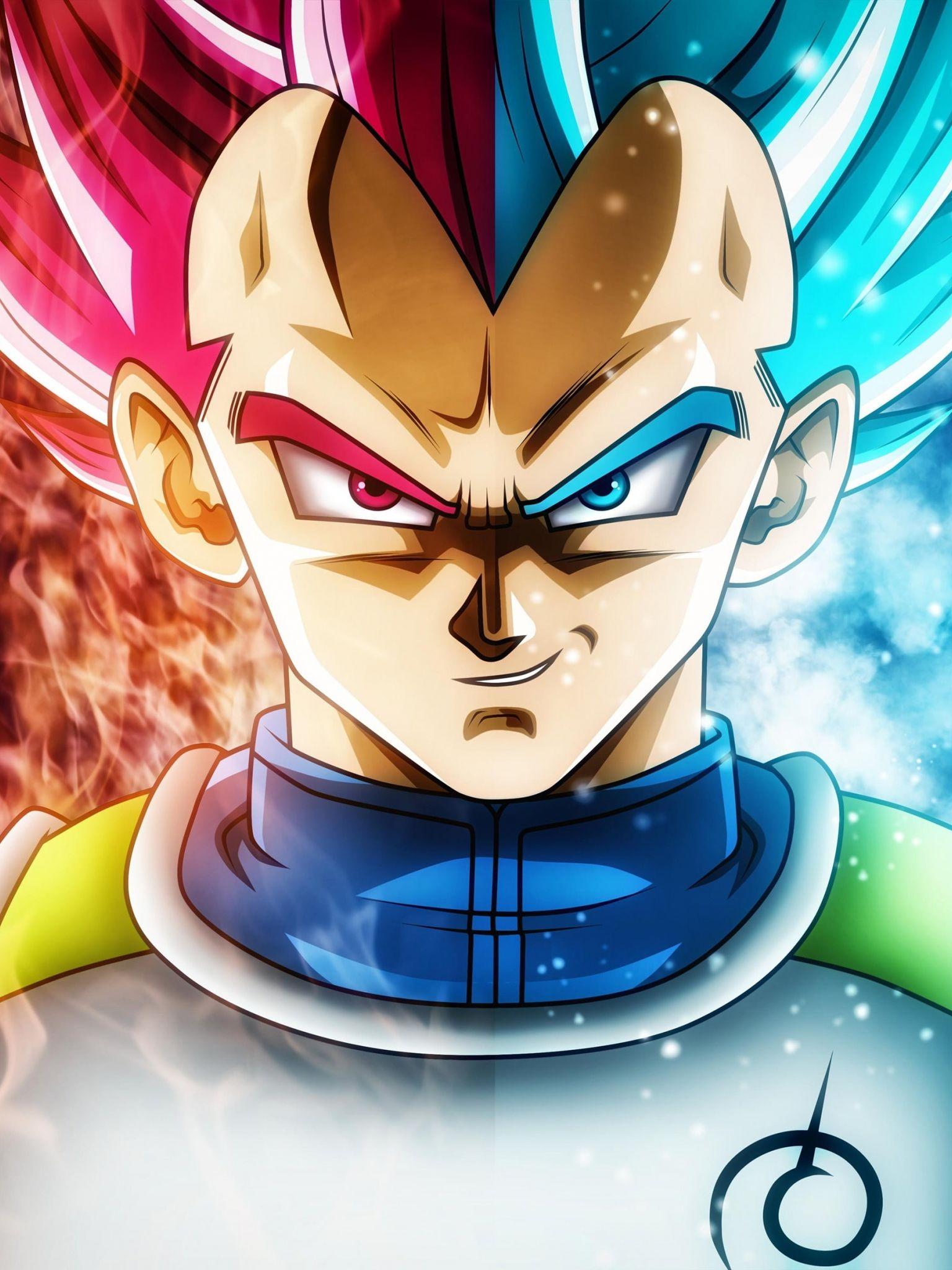 vegeta red god