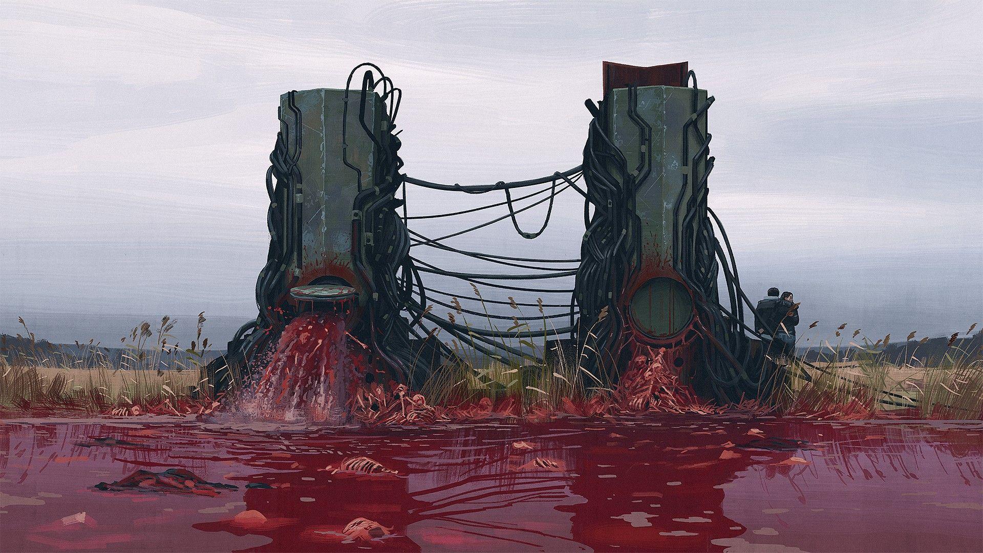 1920x1080 Simon Stålenhag, Artwork Wallpaper HD / Desktop and Mobile Background