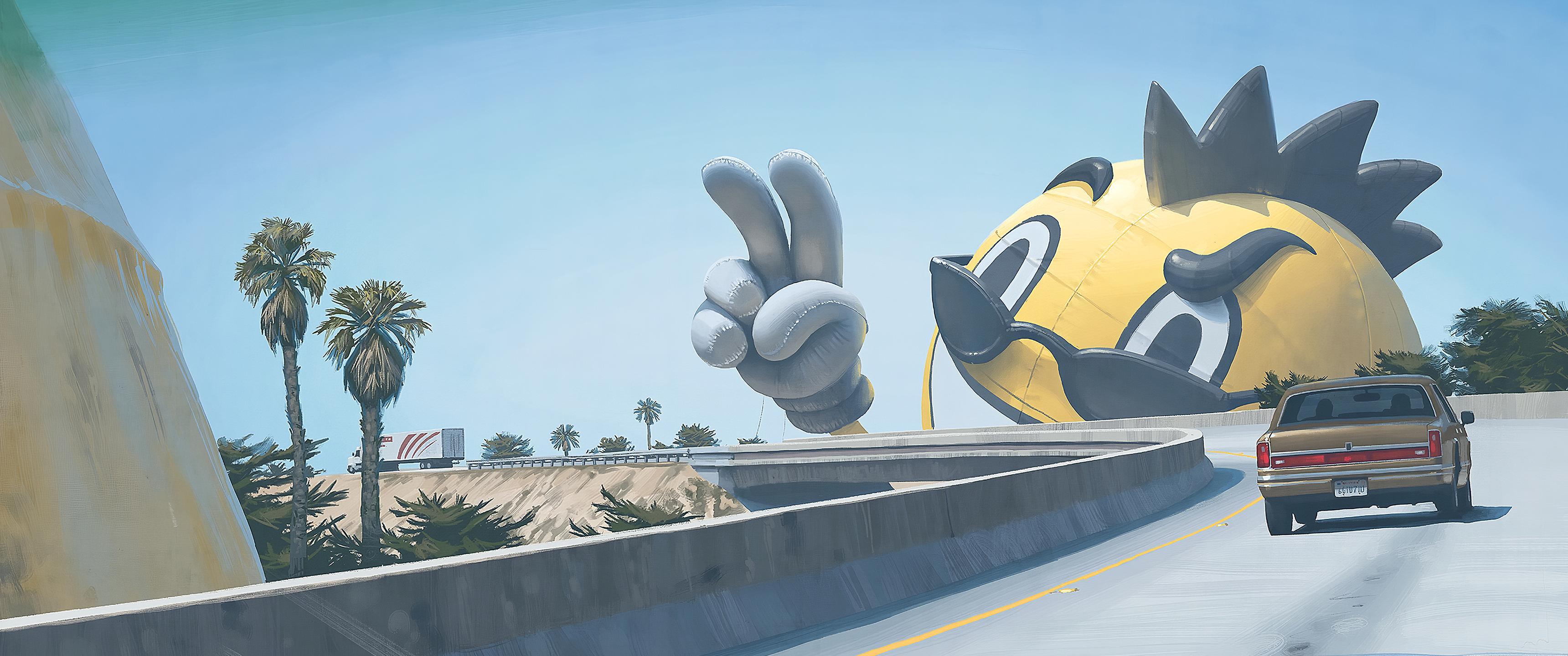 3440x1440 Electric State Simon Stålenhag HD Wallpaper