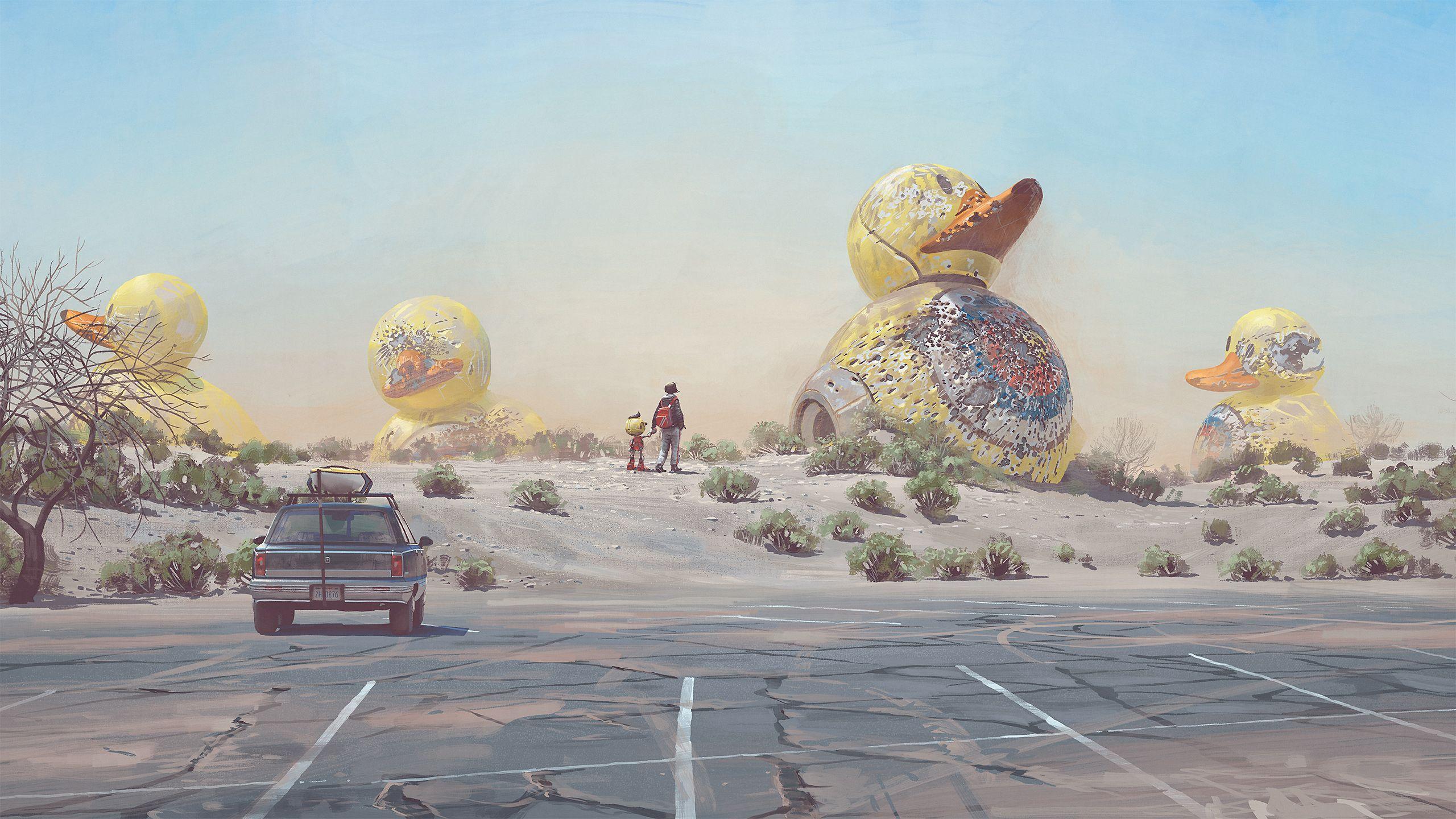 2560x1440 Simon Stålenhag