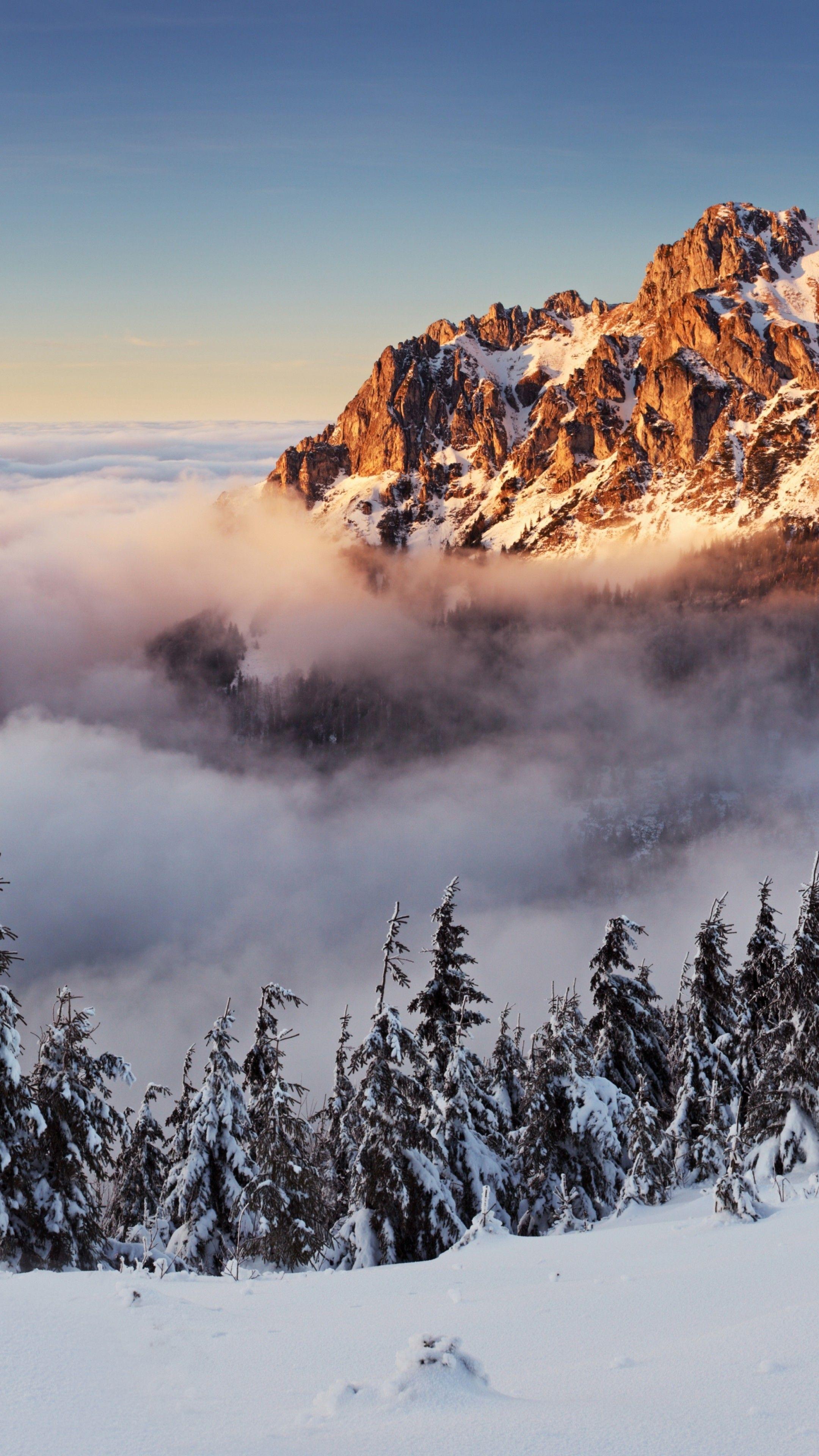 2160x3840 Snow Mountain iPhone Wallpaper 4k HD Wallpaper