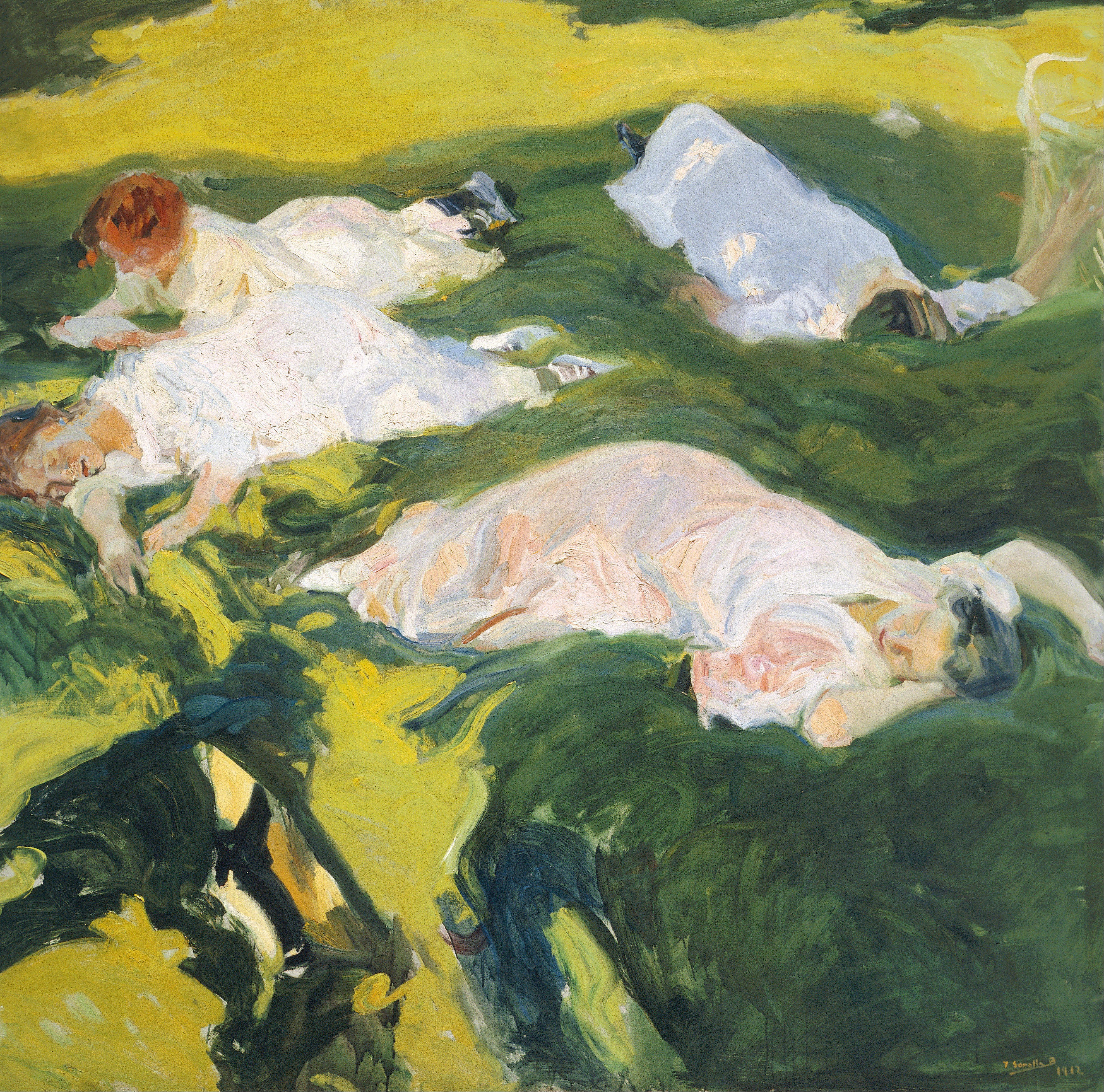 4875x4820 Joaquín Sorolla y Bastida Siesta Art