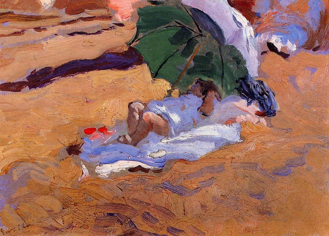 1122x805 Childs Siesta. Joaquin Sorolla y Bastida. oil painting. Joaquin sorolla, Impressionist, Painting