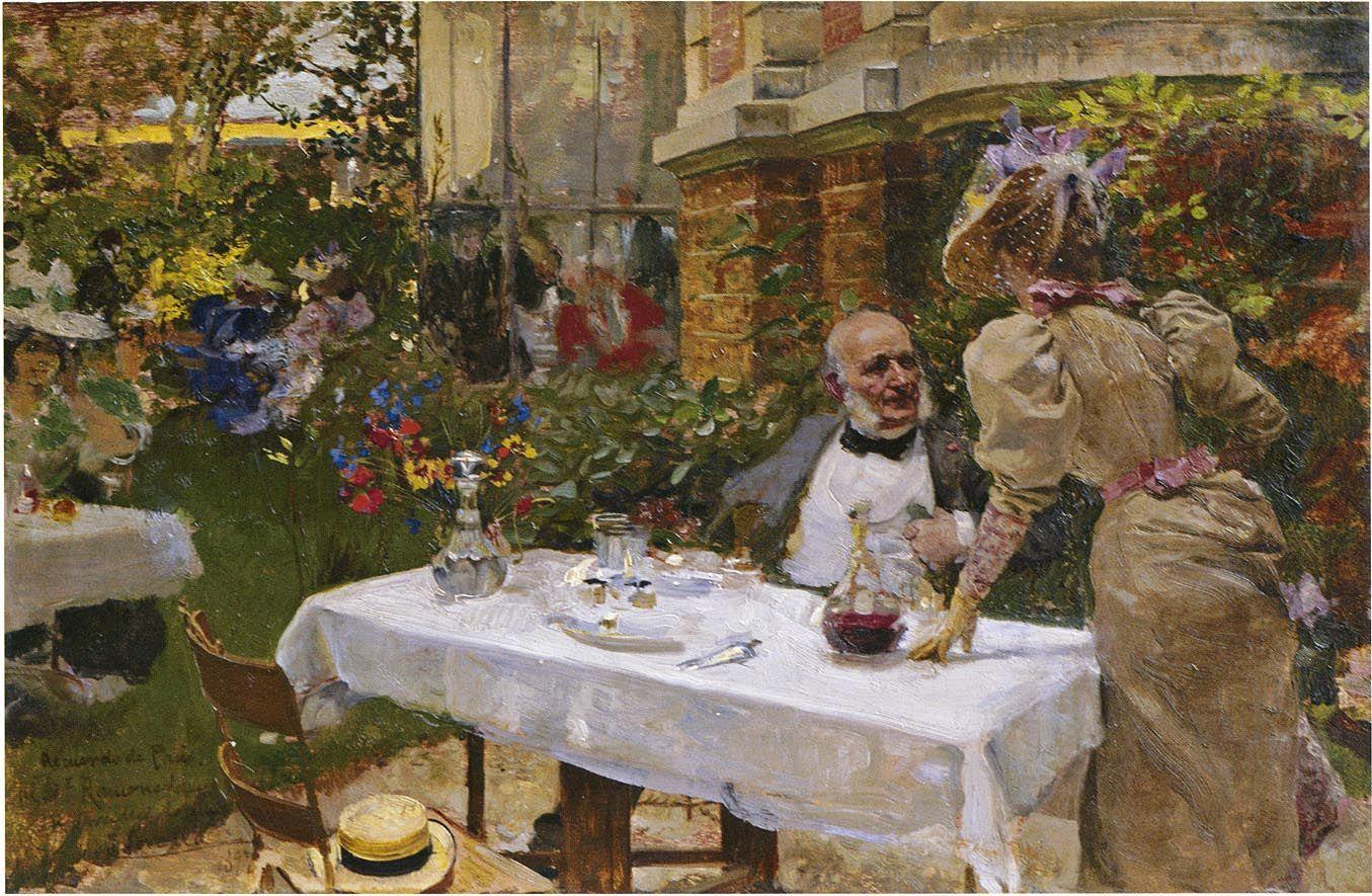 1355x885 Cafe de Paris. Joaquin Sorolla y Bastida. oil painting. Painting, Painting illustration, Paris cafe