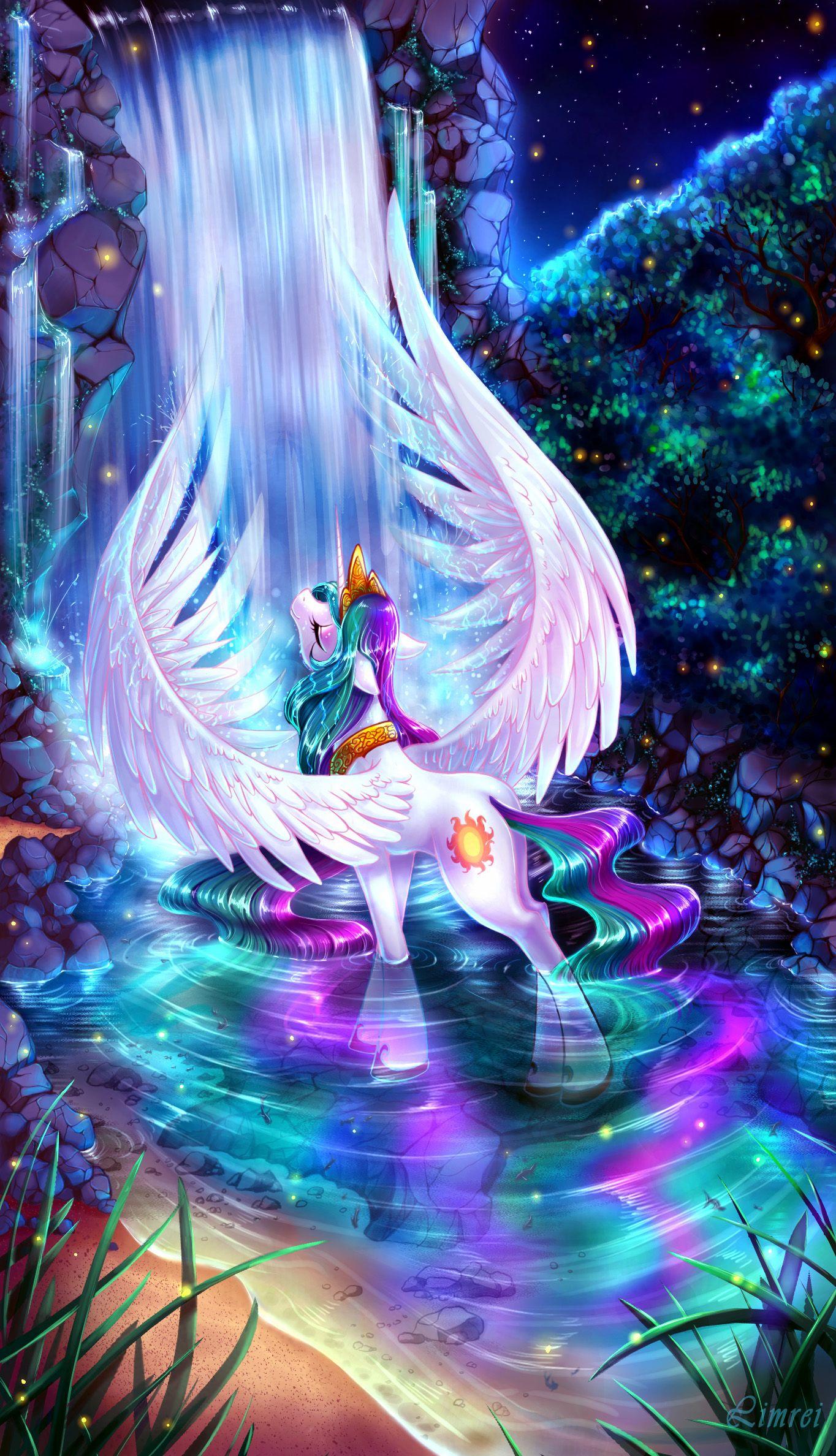 1364x2376 Princess Celestia Little Pony Anime Image Board