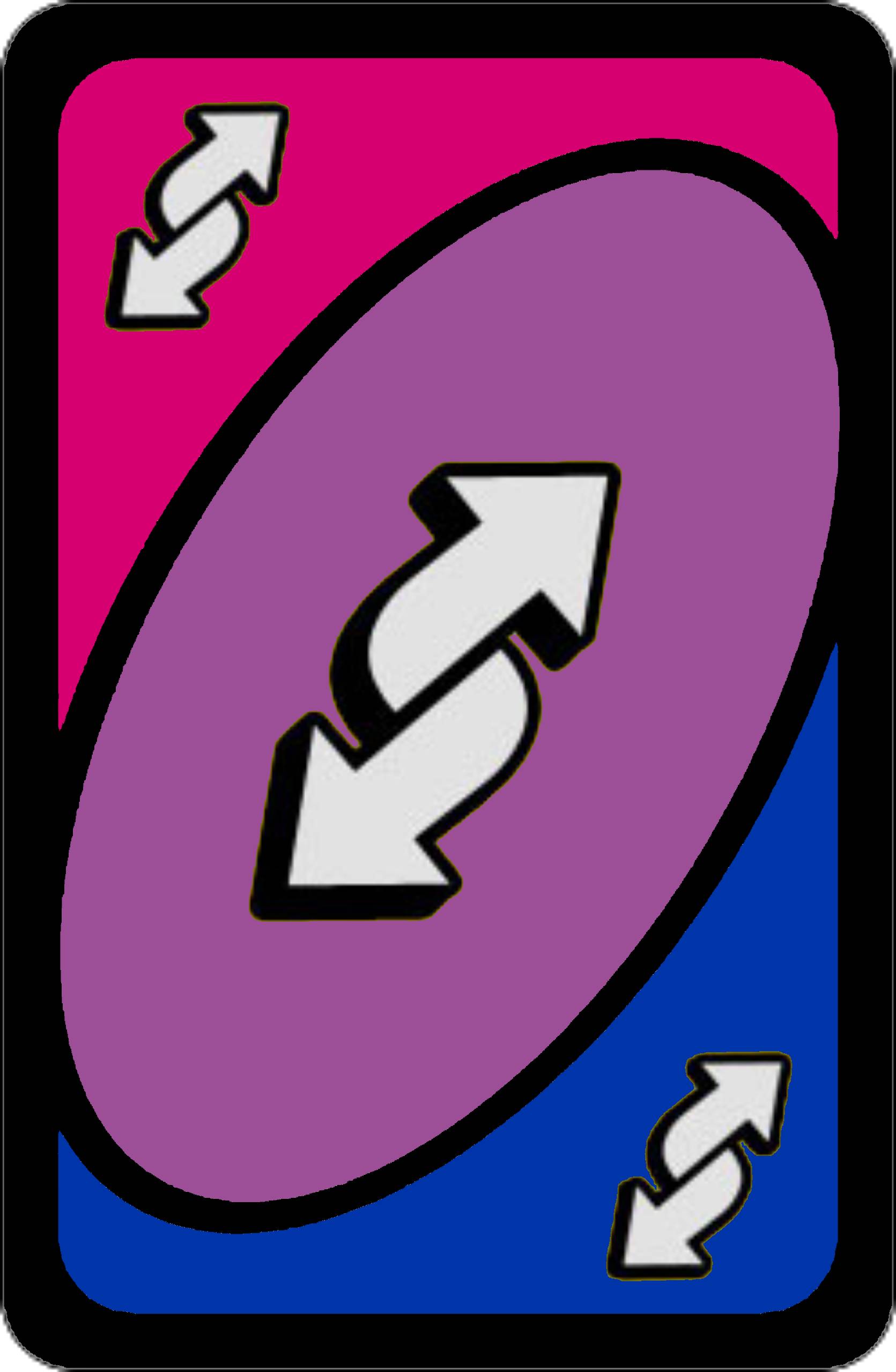 Red Uno Reverse Card | Sticker