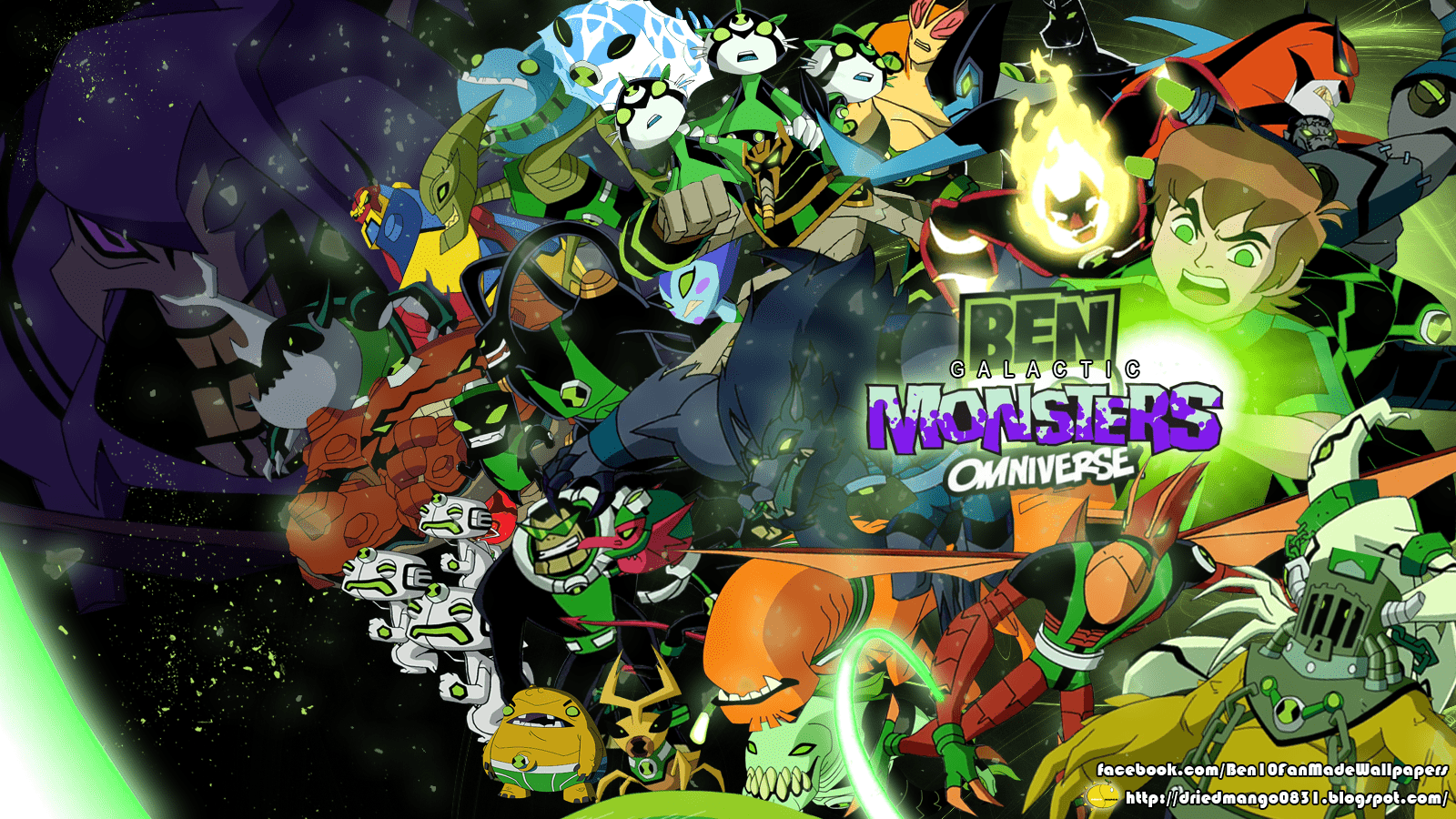1600x900 Ben 10 Omniverse Galactic Monsters Aliens HD Wallpaper