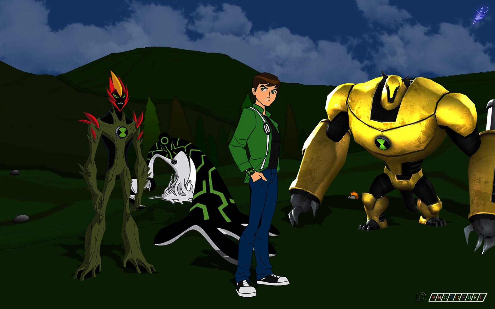 1920x1200 Ben Ten Alien Force Cartoon Wallpaper For Desktop