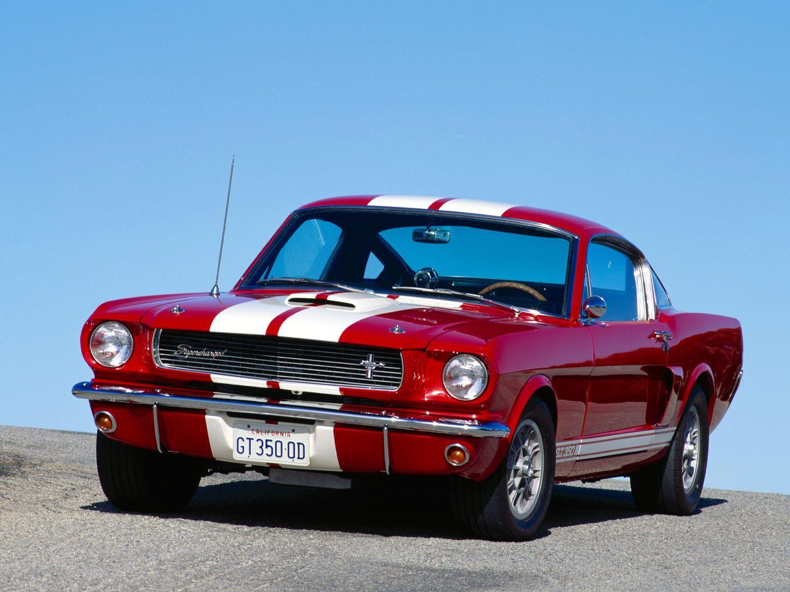 1600x1200 Kids N Fun.com. Wallpaper Oldtimers 1966 Ford Mustang Shelby GT 350