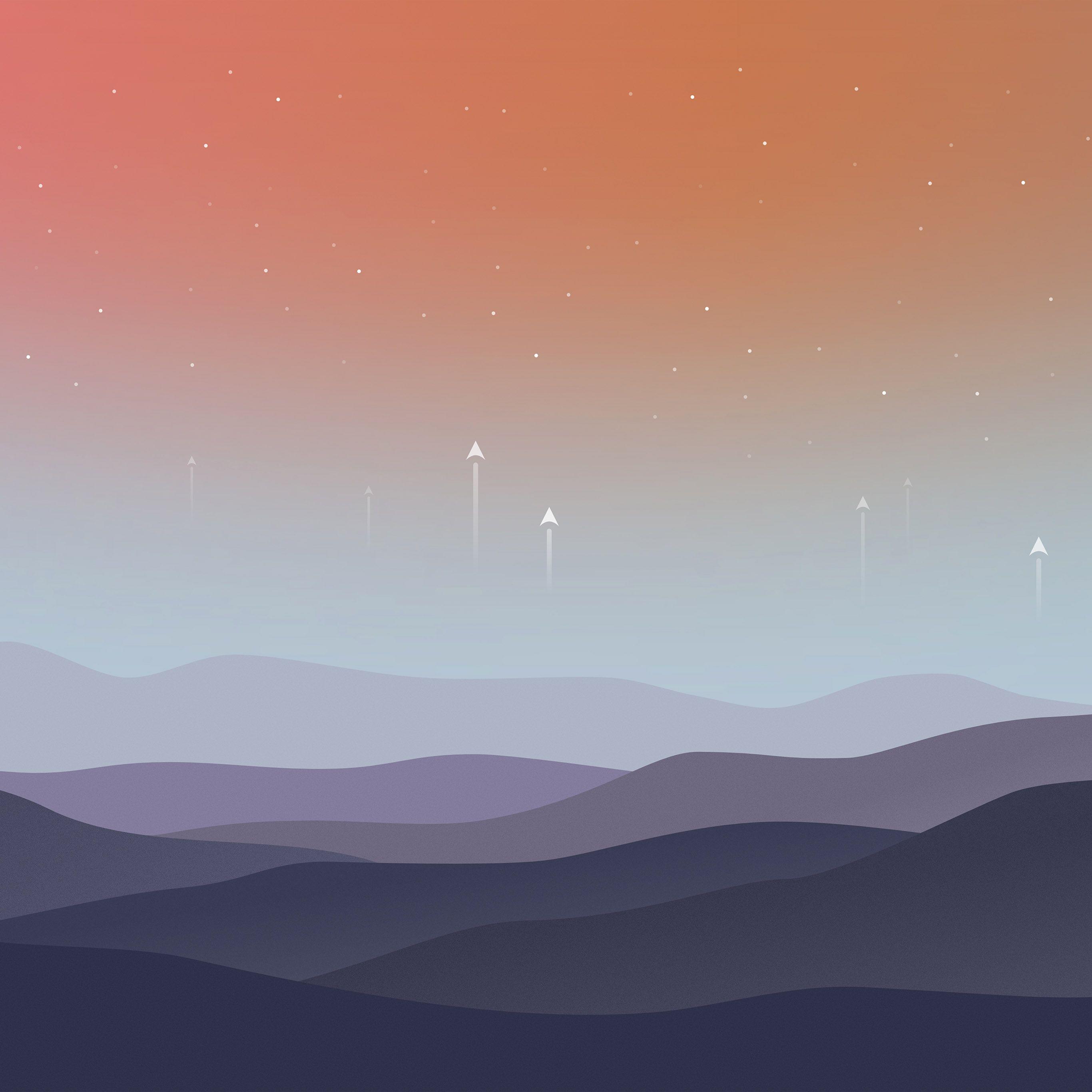 2732x2732 Minimal Space Art Illustration Wallpaper
