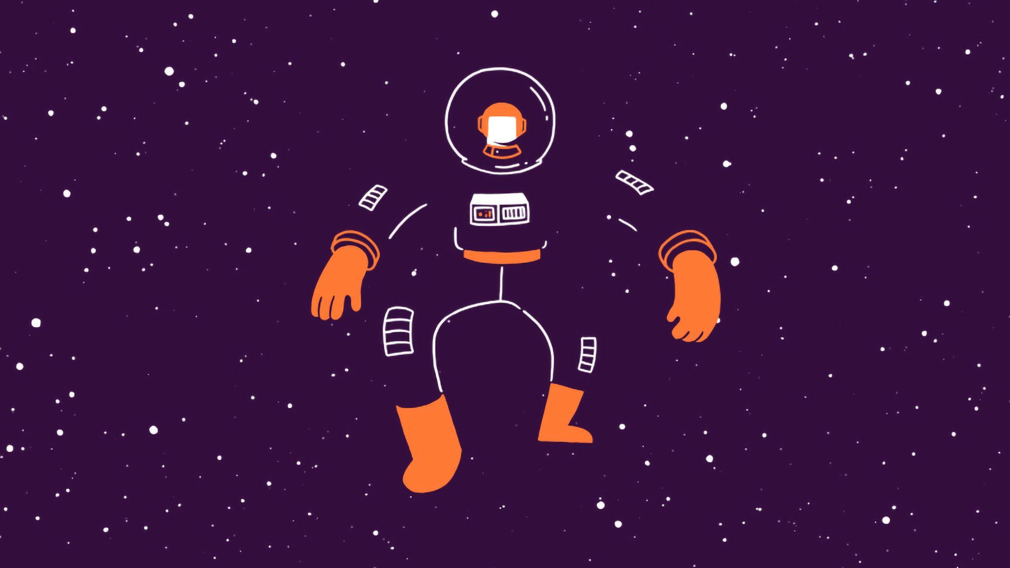 2048x1152 Waling In Space 2048x1152 Resolution Wallpaper, HD Artist 4K Wallpaper, Image, Photo and Background