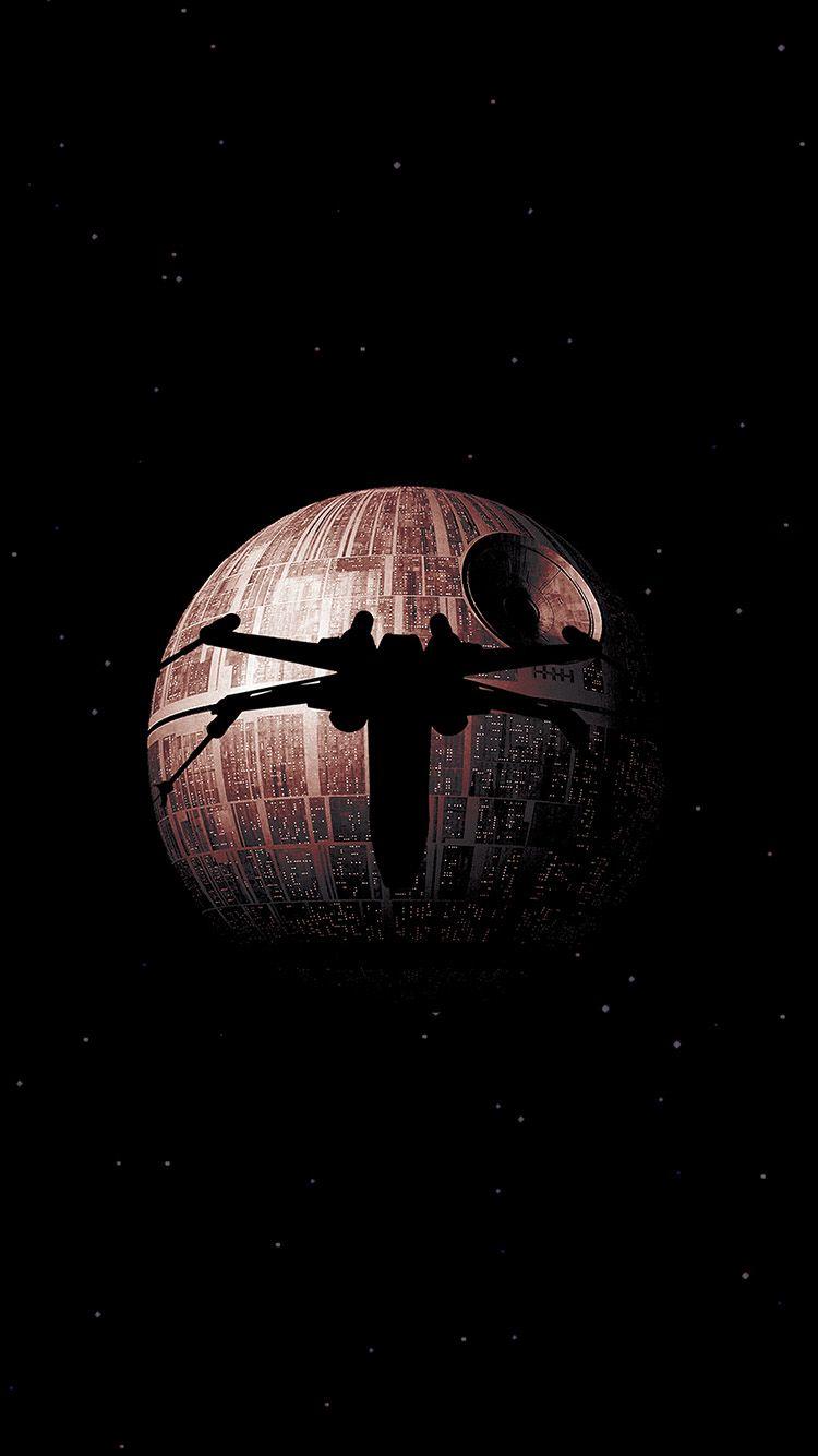 750x1334 Rogue One Dark Space Starwars Poster Illustration Art