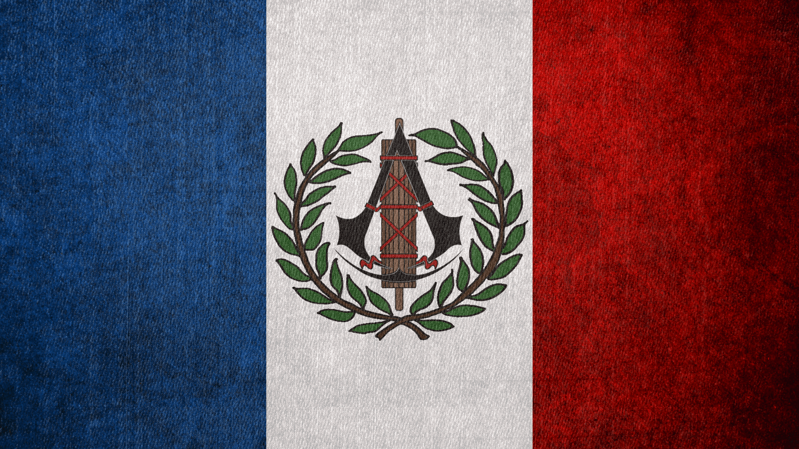 1600x900 Assassin's Creed: French Revolutionary Flag