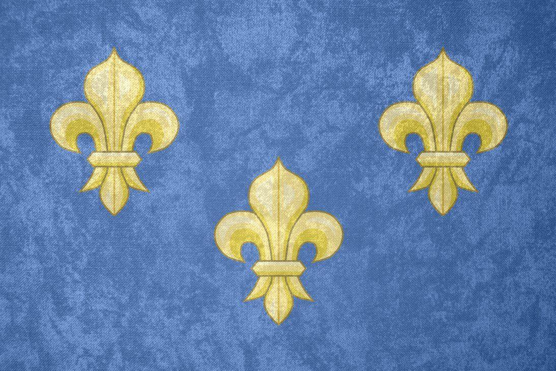 1094x730 Kingdom of France Grunge Flag (1328)