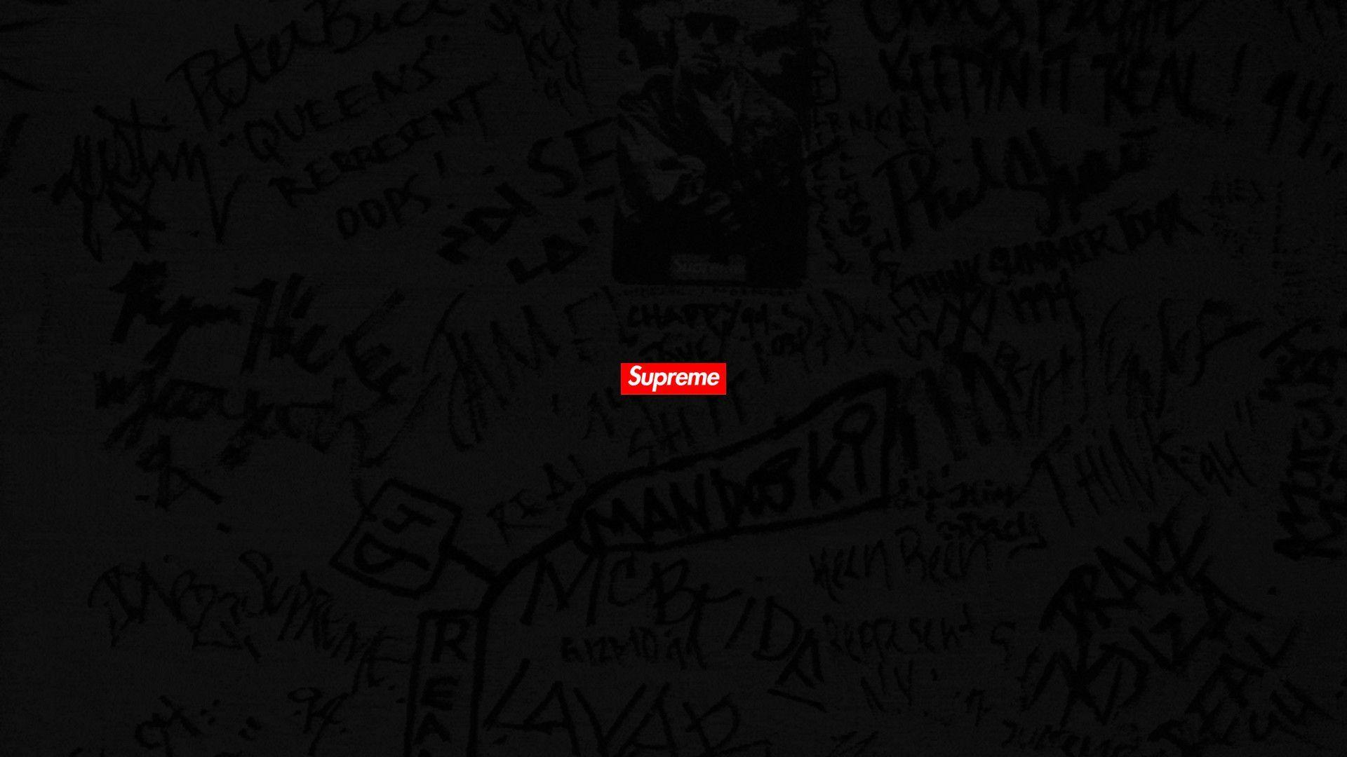 1920x1080 Gucci Supreme Laptop Wallpaper