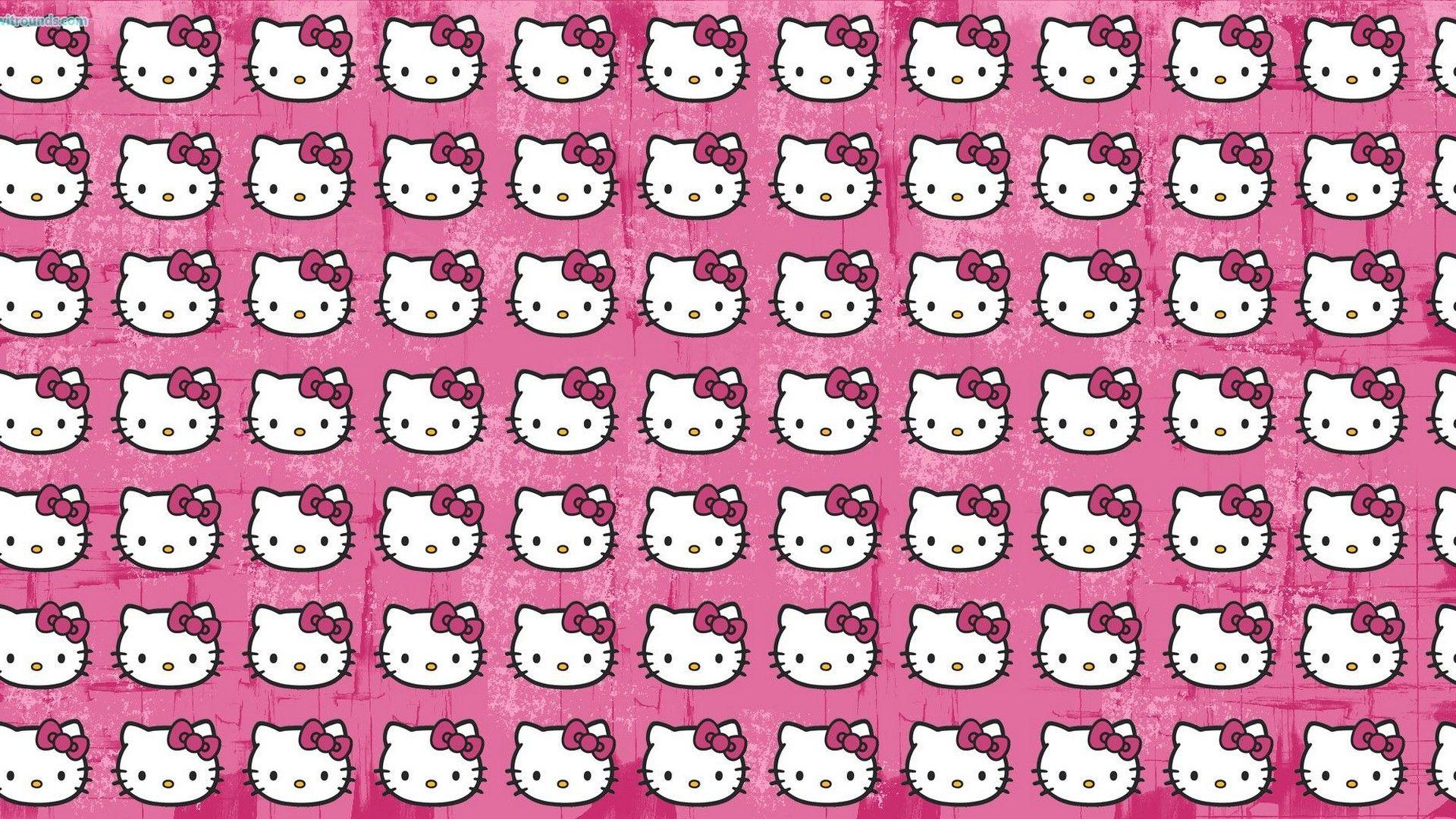 1920x1080 Hello Kitty Characters Desktop Wallpaper Cute Wallpaper