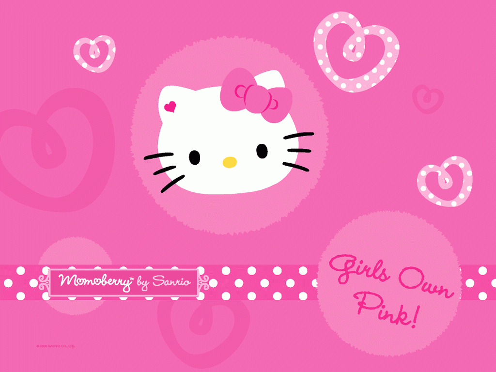1024x768 Hello Kitty Computer Wallpaper Free