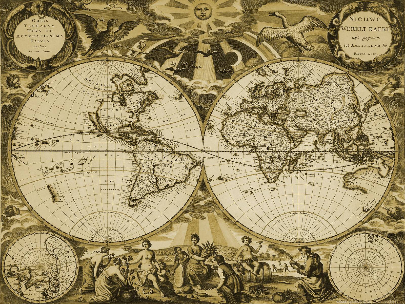 1600x1200 Pirate Map Wallpaper HD 08032