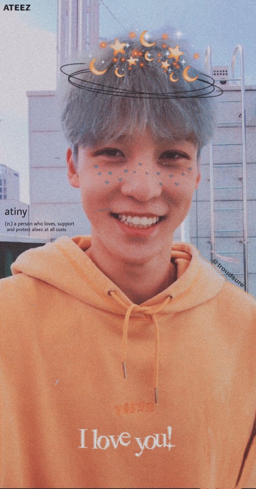 1080x2063 yunho #ateez #wallpaper #aesthetic #soft. Soft wallpaper, Editing picture, Kpop wallpaper