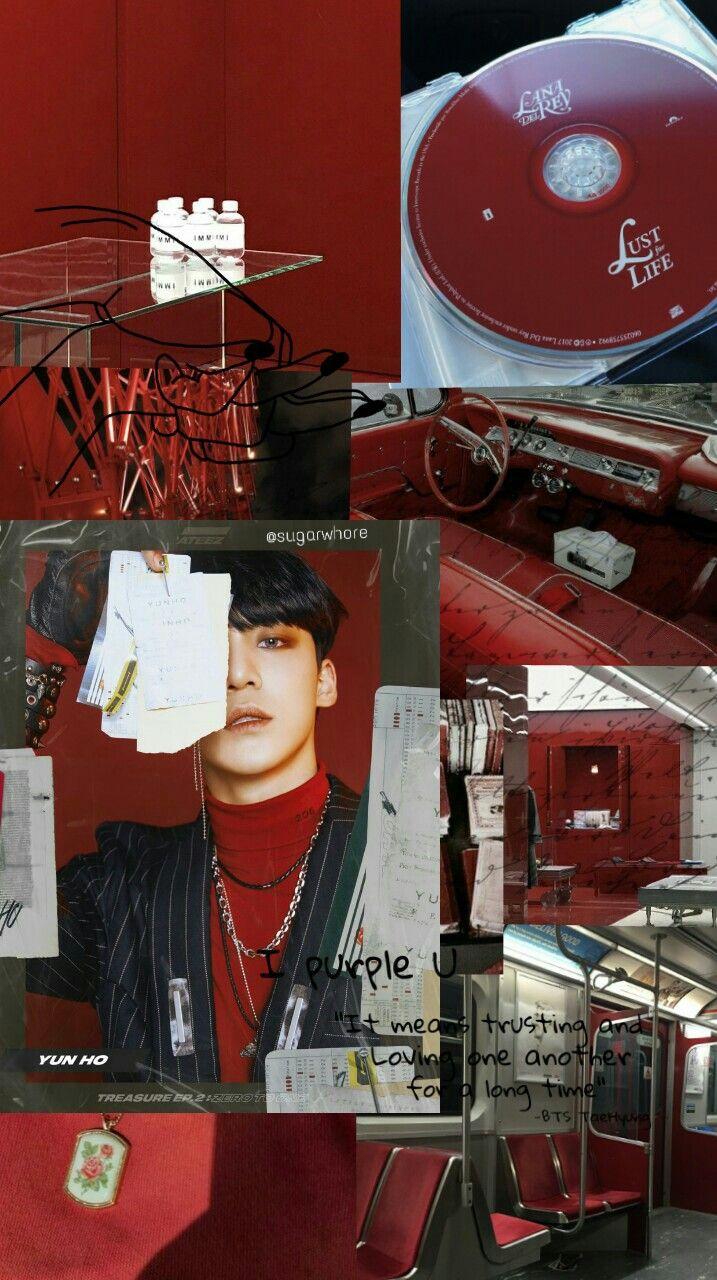 717x1280 lockscreen, san, wallpaper and ateez