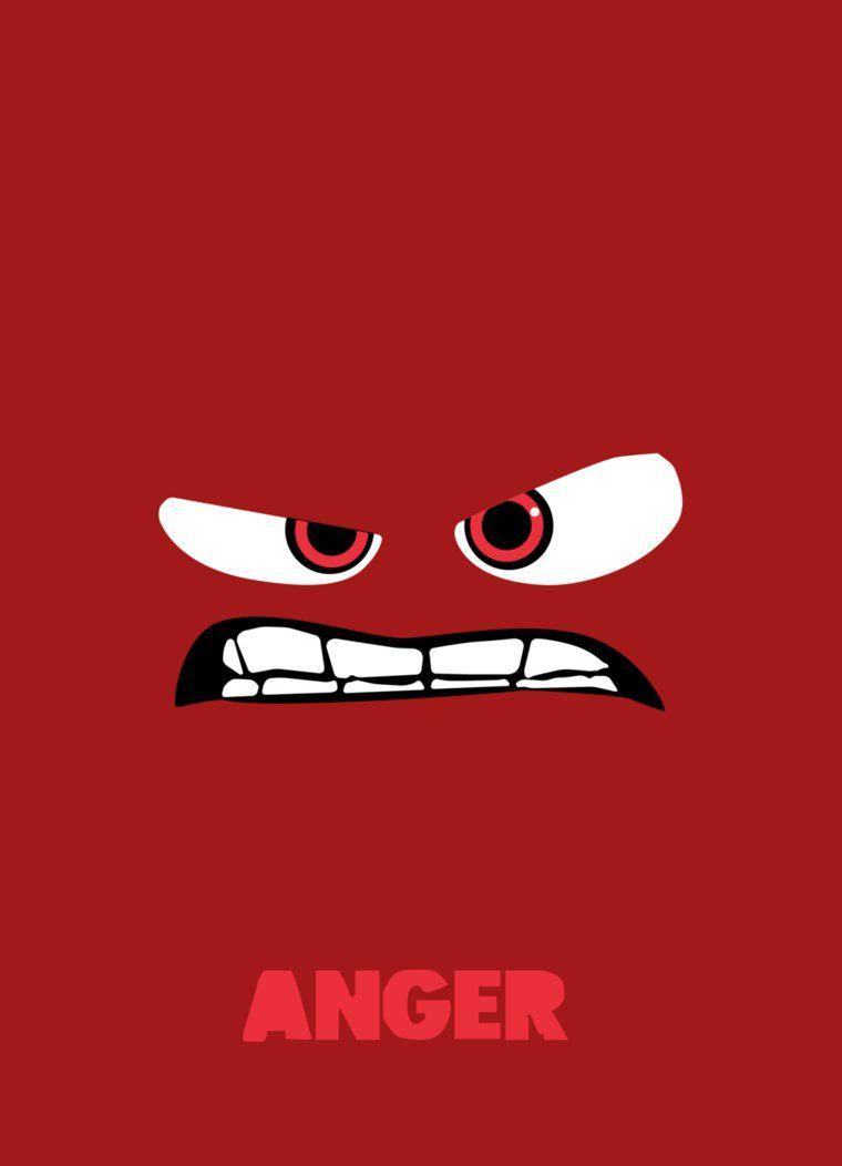 760x1052 My Minimal Impression Of Anger From Disney's Inside Out Art Inside Out. Funny Wallpaper, Cute Wallpaper, Wallpaper Iphone Cute
