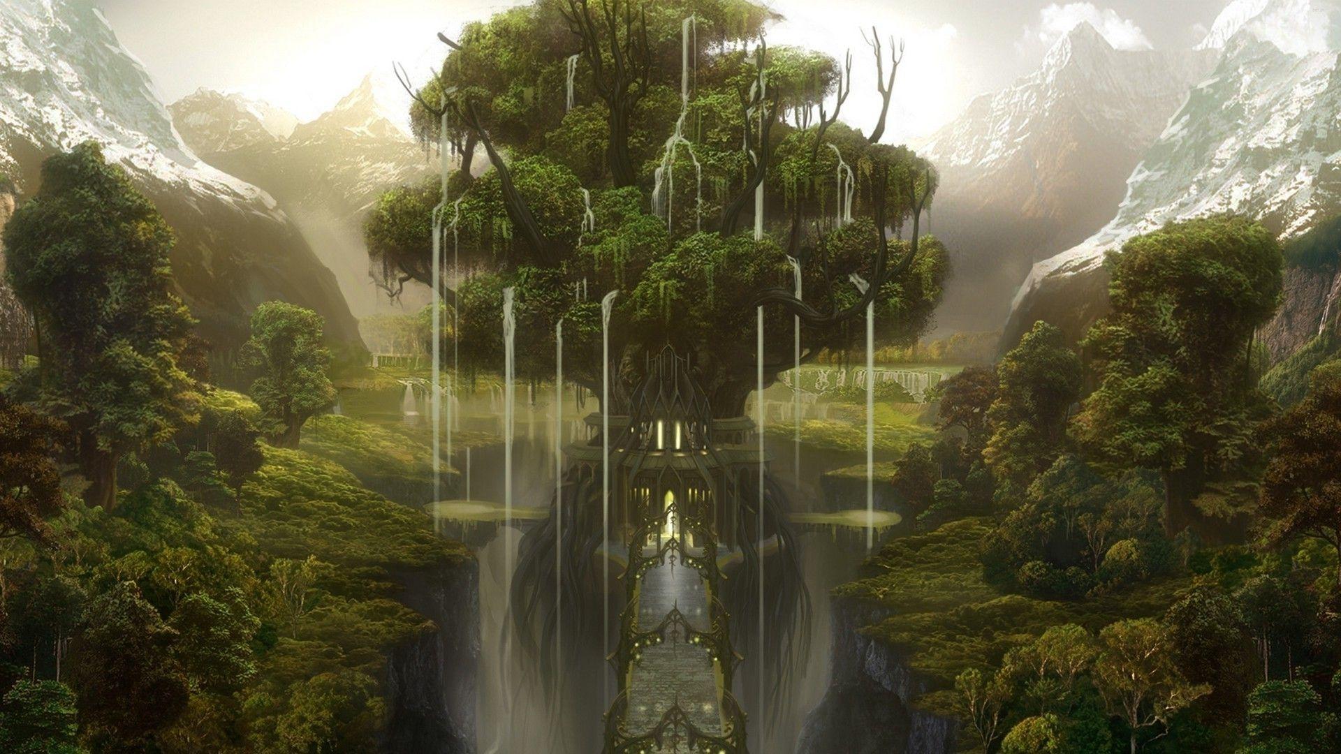 1920x1080 Fantasy Forest