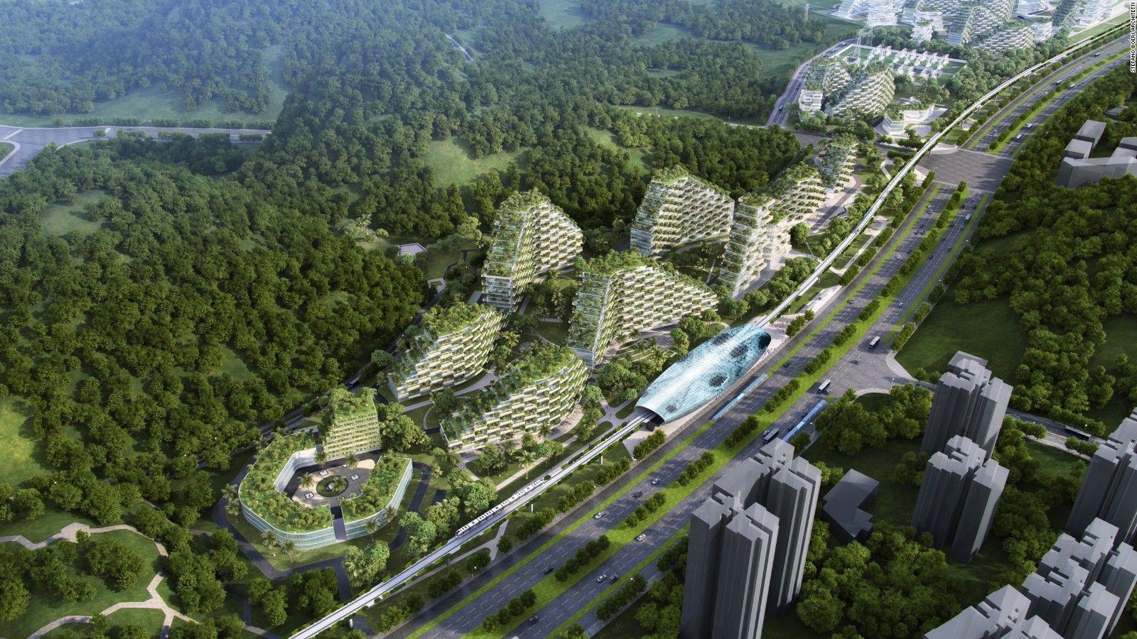 1600x900 China Unveils Plans For Pollution Eating 'Forest City'