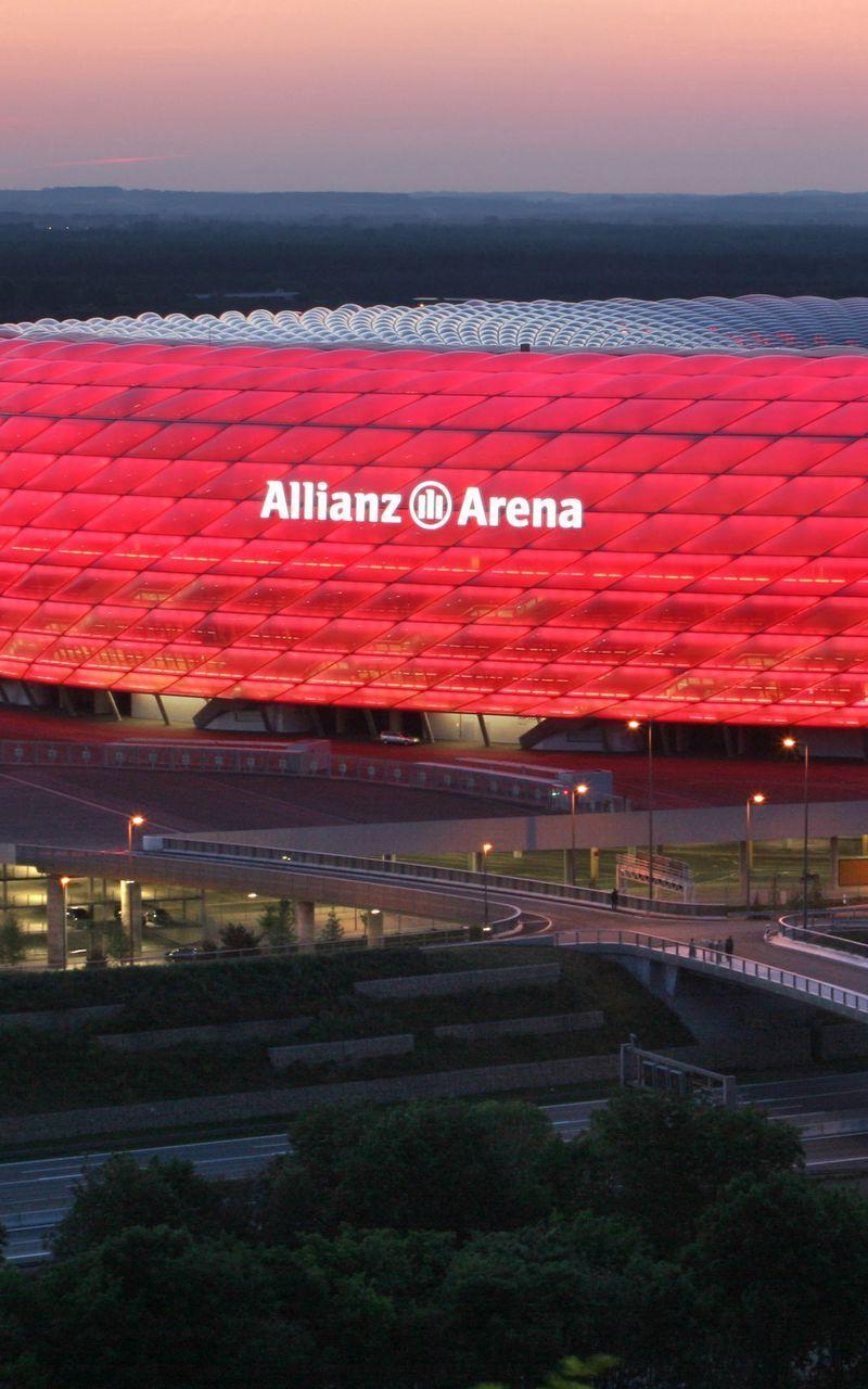 800x1280 Download Wallpaper 800x1280 Munich, Germany, Allianz Arena, Stadium Samsung Galaxy Note Gt N Meizu Mx2 HD Background