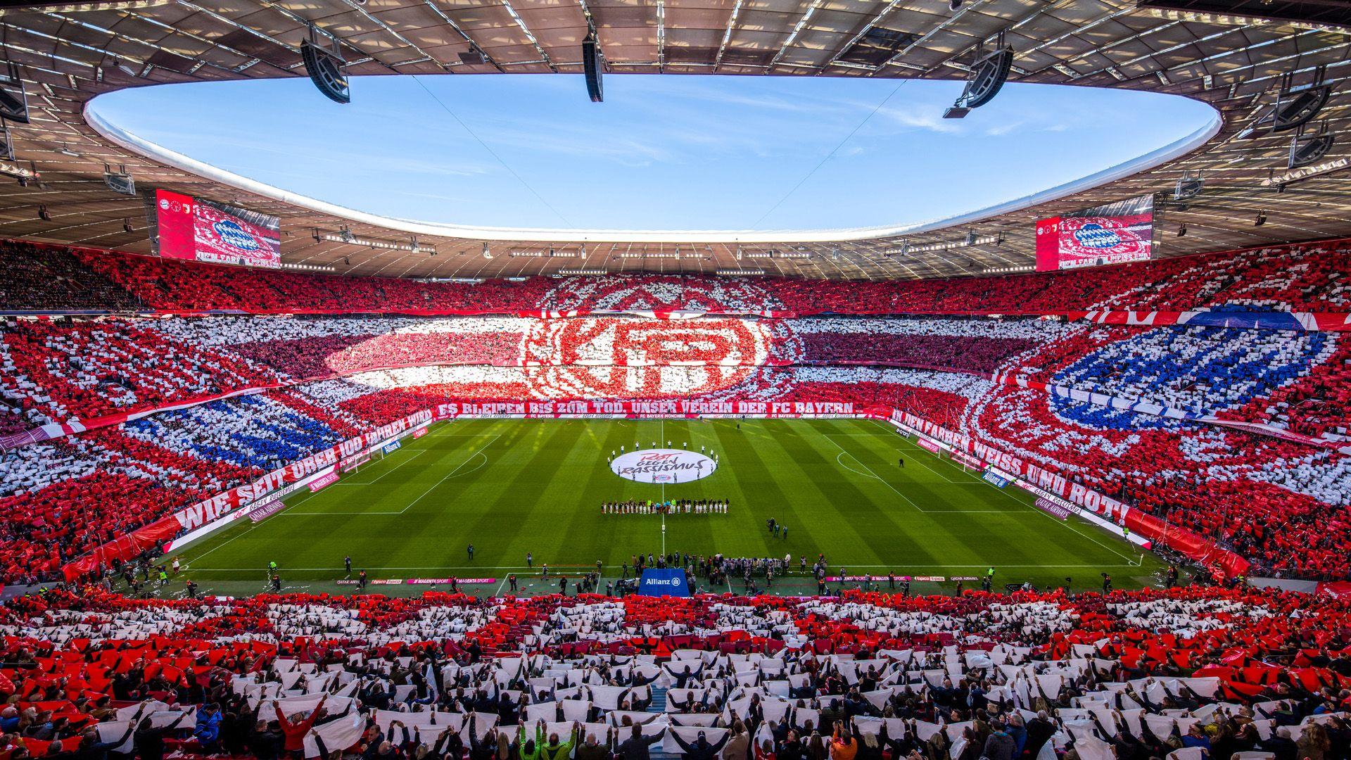 1920x1080 Wallpaper: Allianz Arena screen background