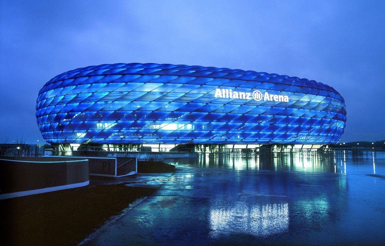 1332x850 Wallpaper football, Munich, stadium, munich, Allianz Arena image for desktop, section спорт